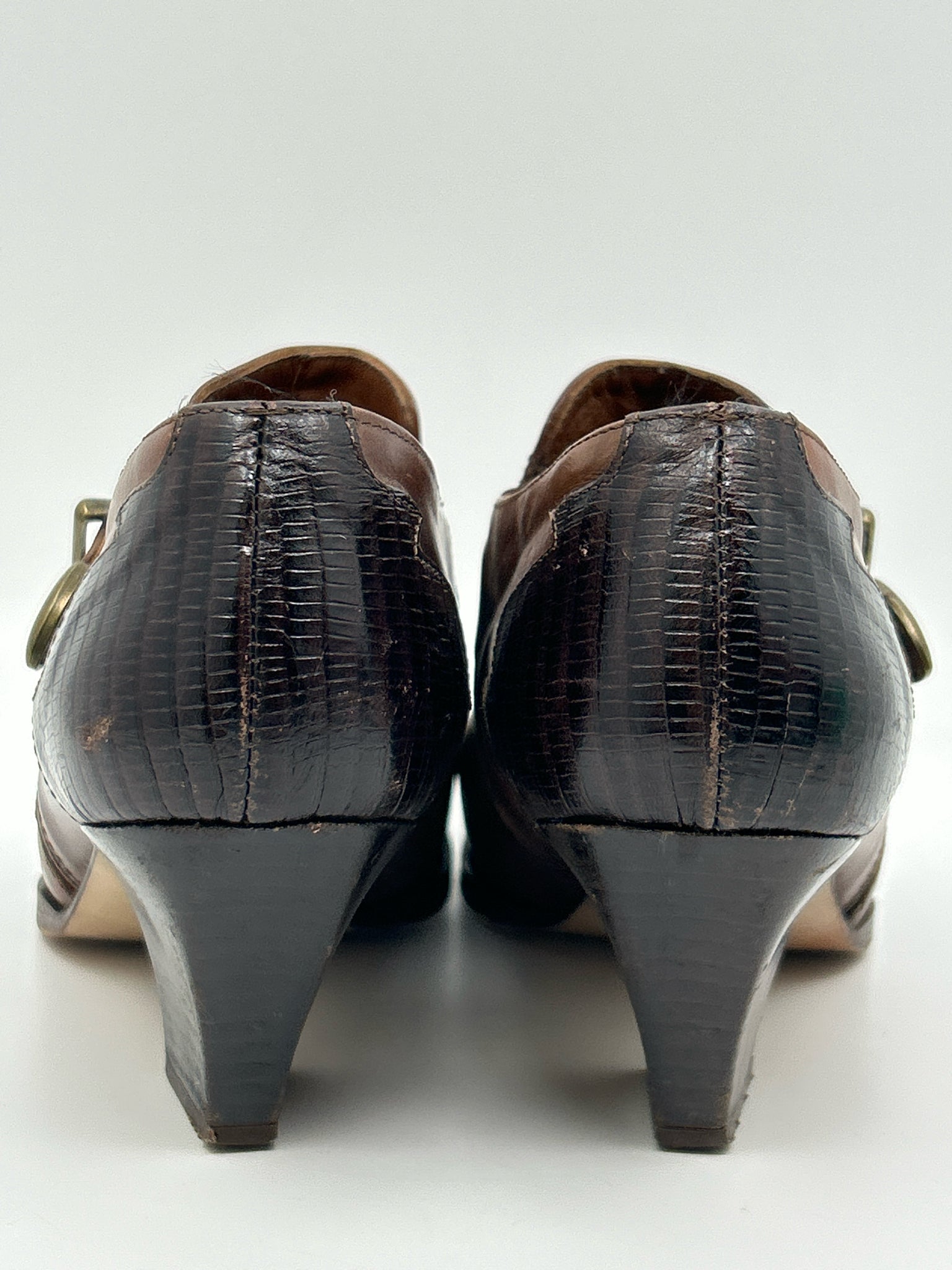 GIANCARLO PAOLI Size 40 Brown Women Shoes