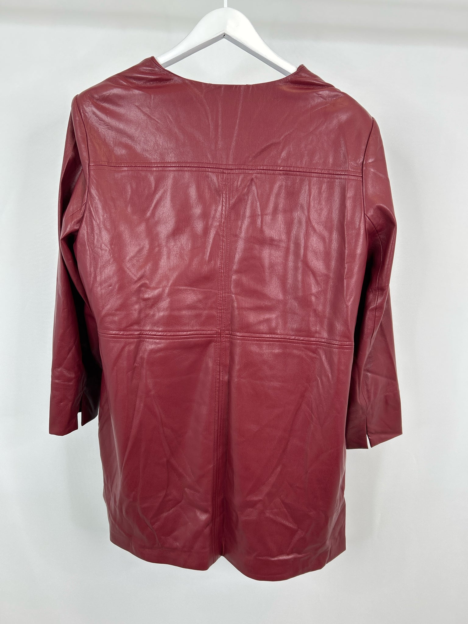 CHICO'S NWT Size 16/18P Cranberry Women Jacket