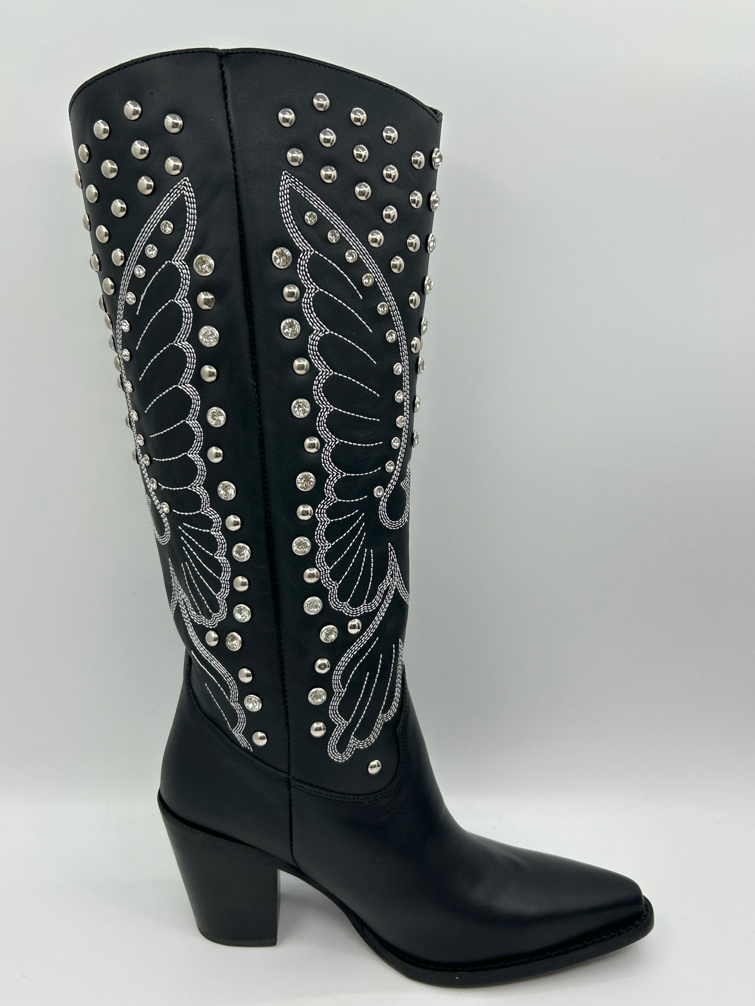 DINGO Size 8.5M Black Women Boots