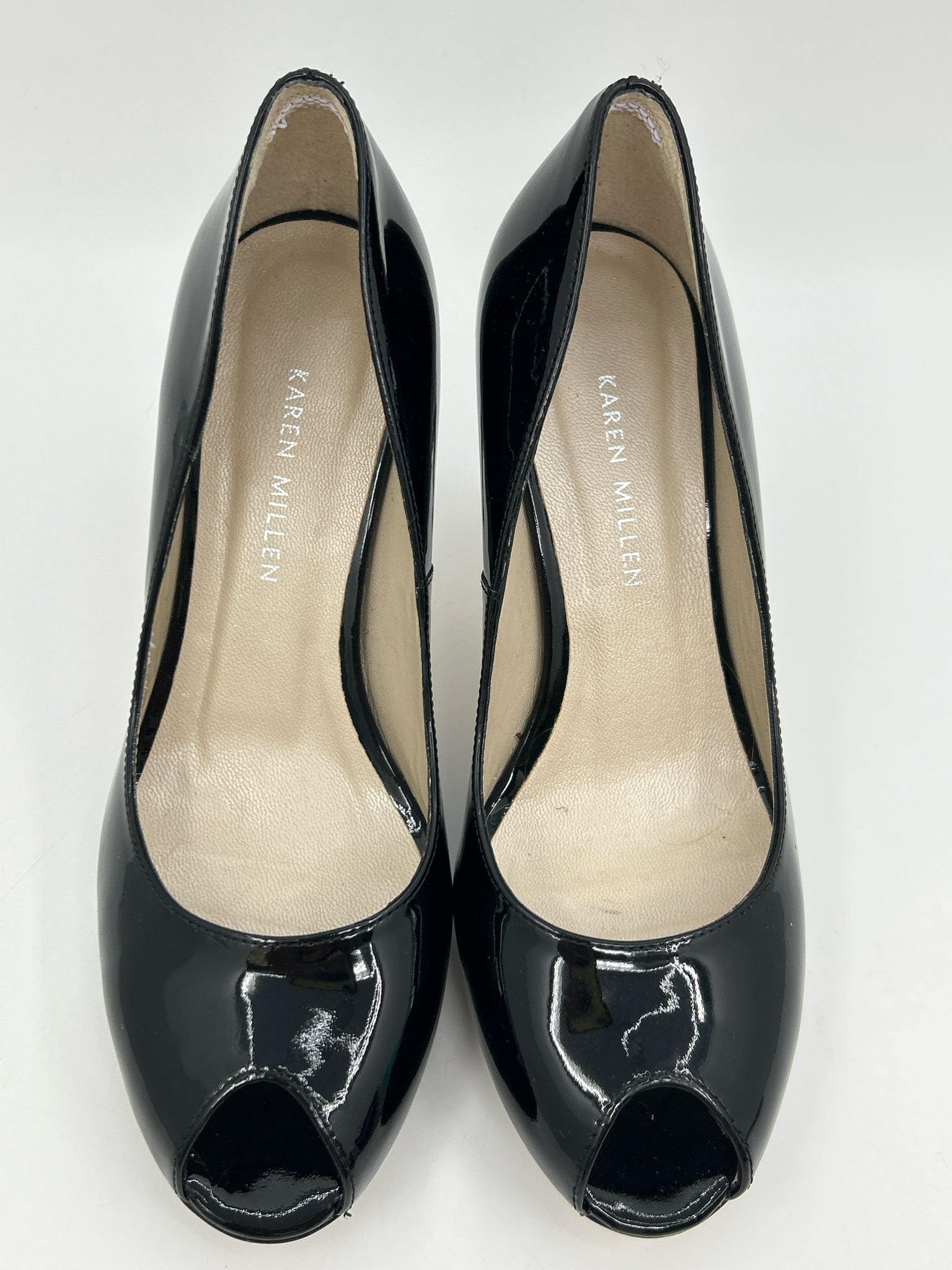KAREN MILLEN Size 37 Black Women Pumps