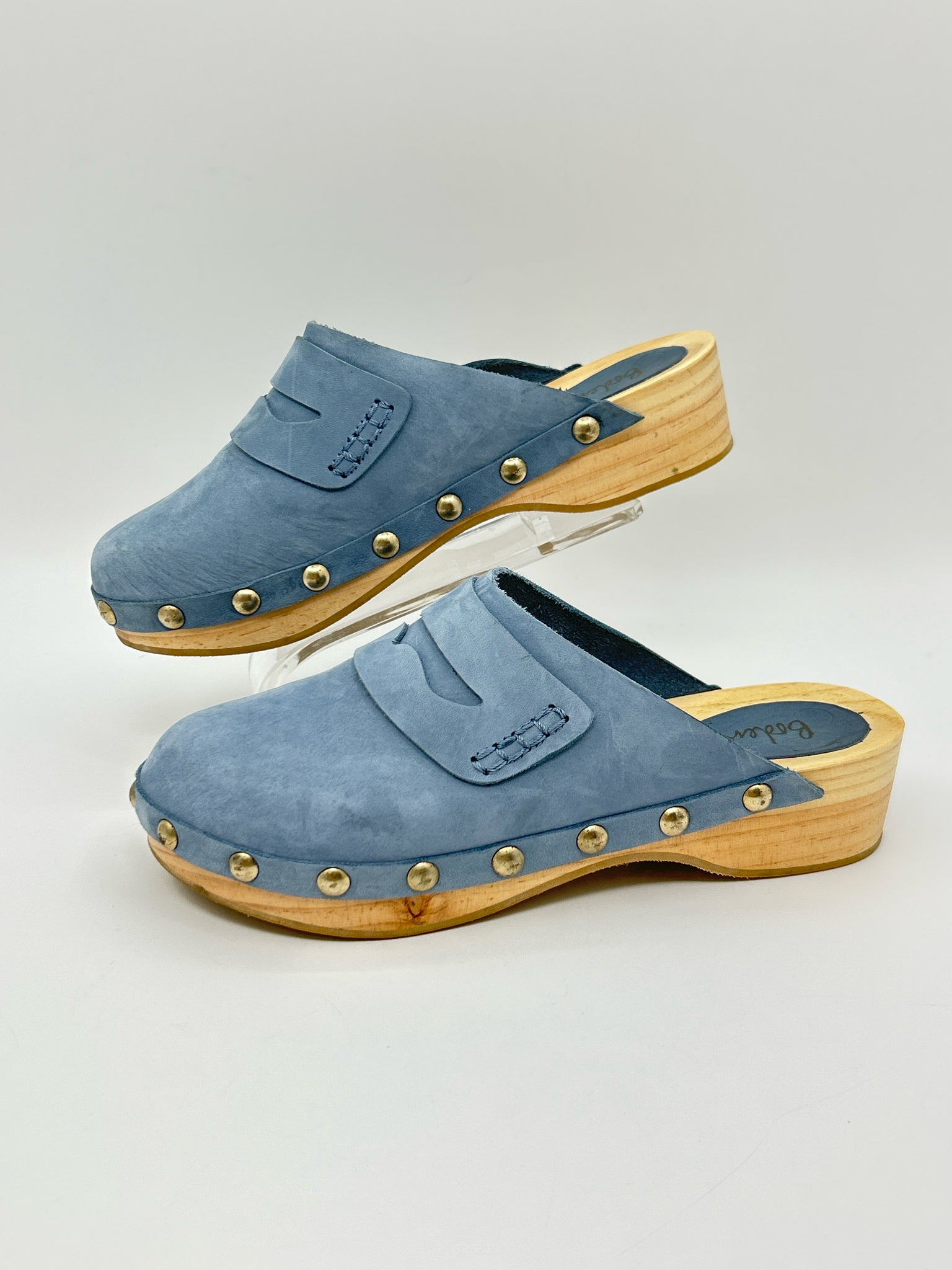BODEN Size 37 Blue Women Clogs