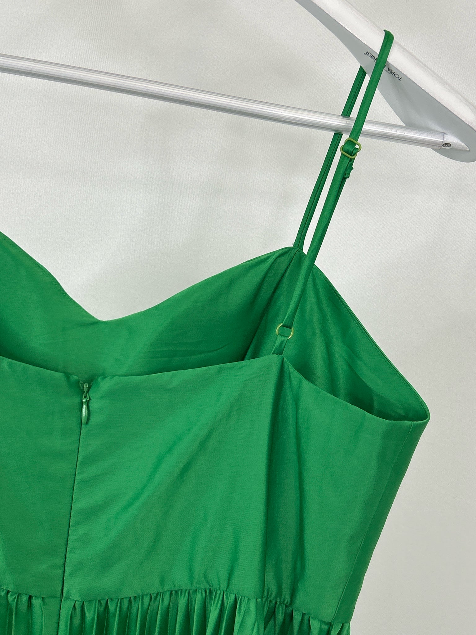NICOLE MILLER Size 12 Green Women Dress NWT