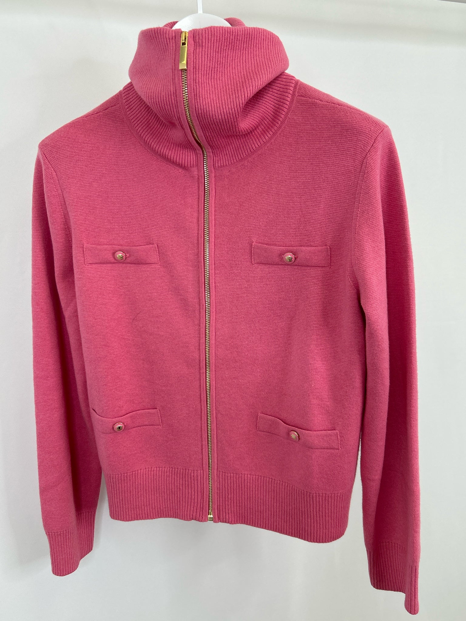 TALBOTS Size M Pink Women Jacket