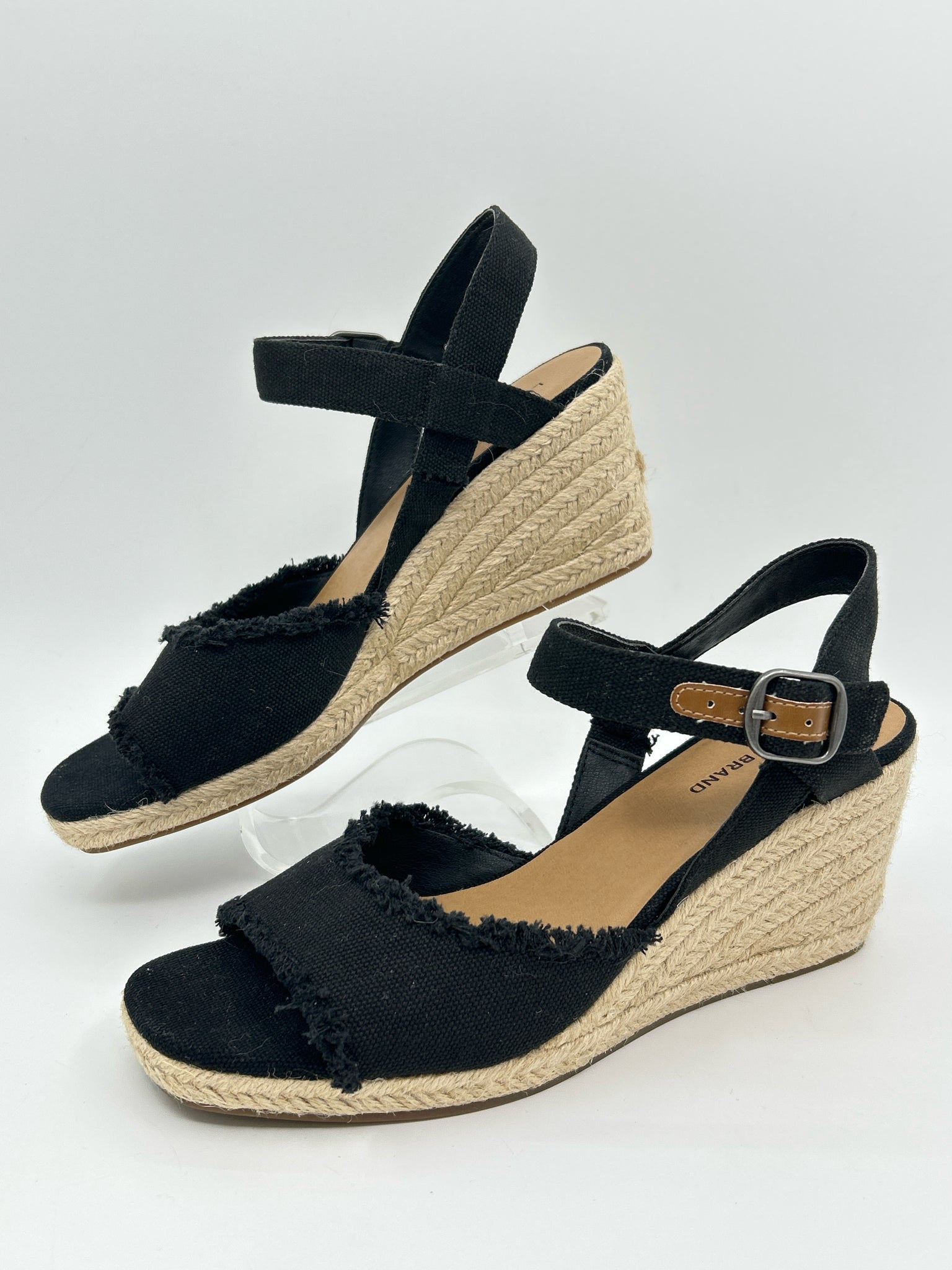 LUCKY BRAND Size 9.5M Black Women Sandal