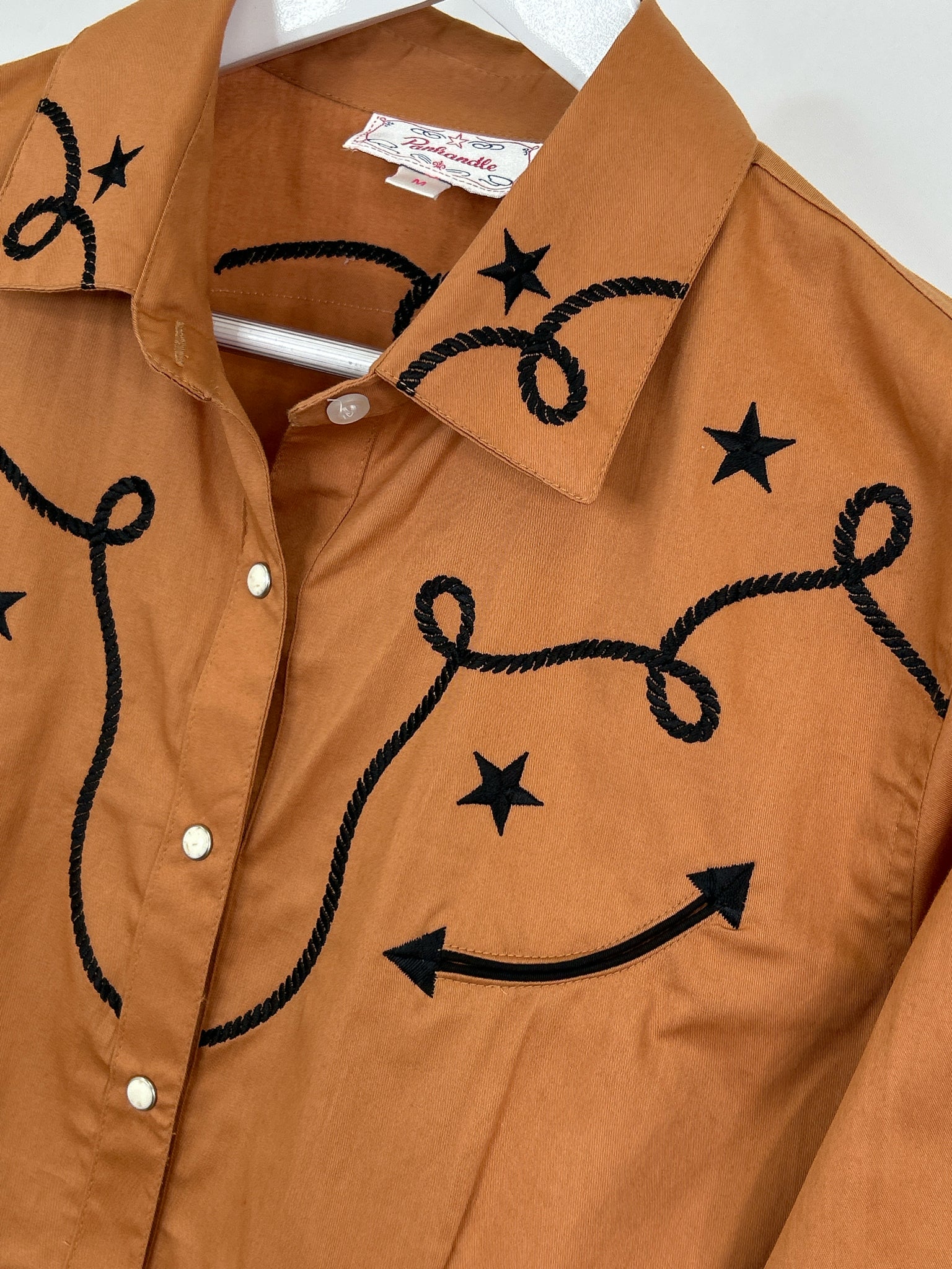 PANHANDLE NWT Size M Tan Women Shirt