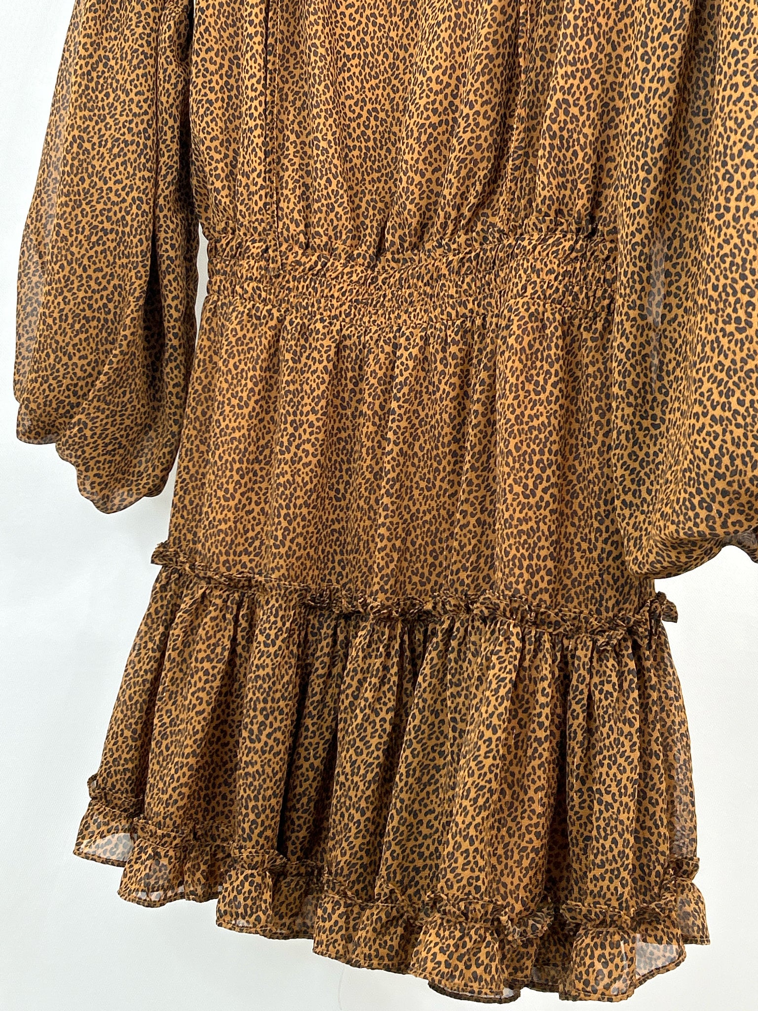 BUDDY LOVE Size L Animal Print Women Dress