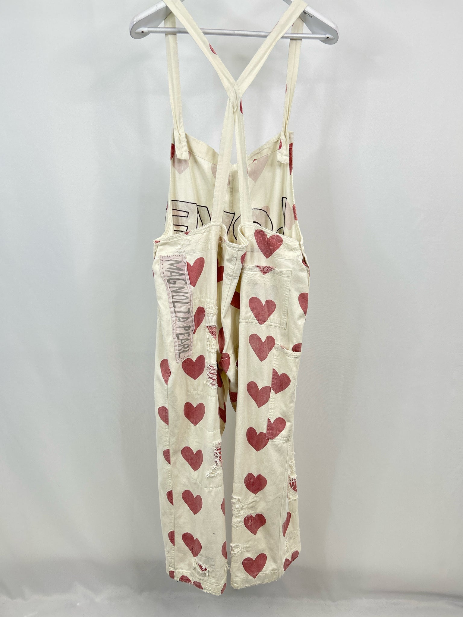 MAGNOLIA PEARL Size One Size White and PINK Women Overall