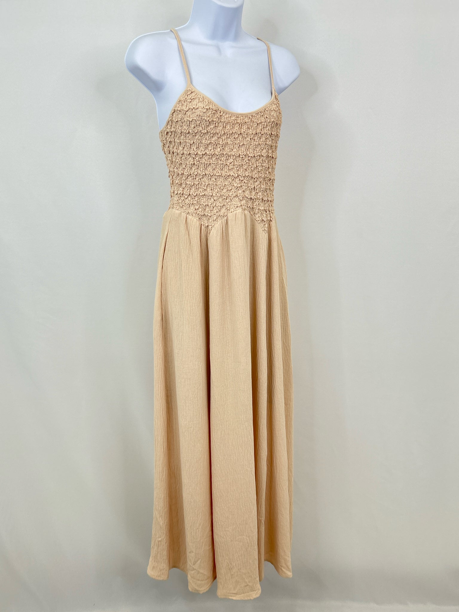 ILLA ILLA Size S Beige Women Dress