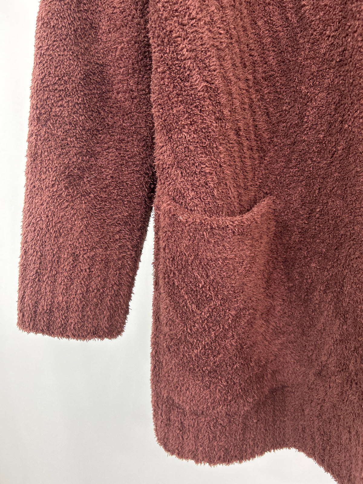 BAREFOOT DREAMS Size 1X Brown Women Cardigan