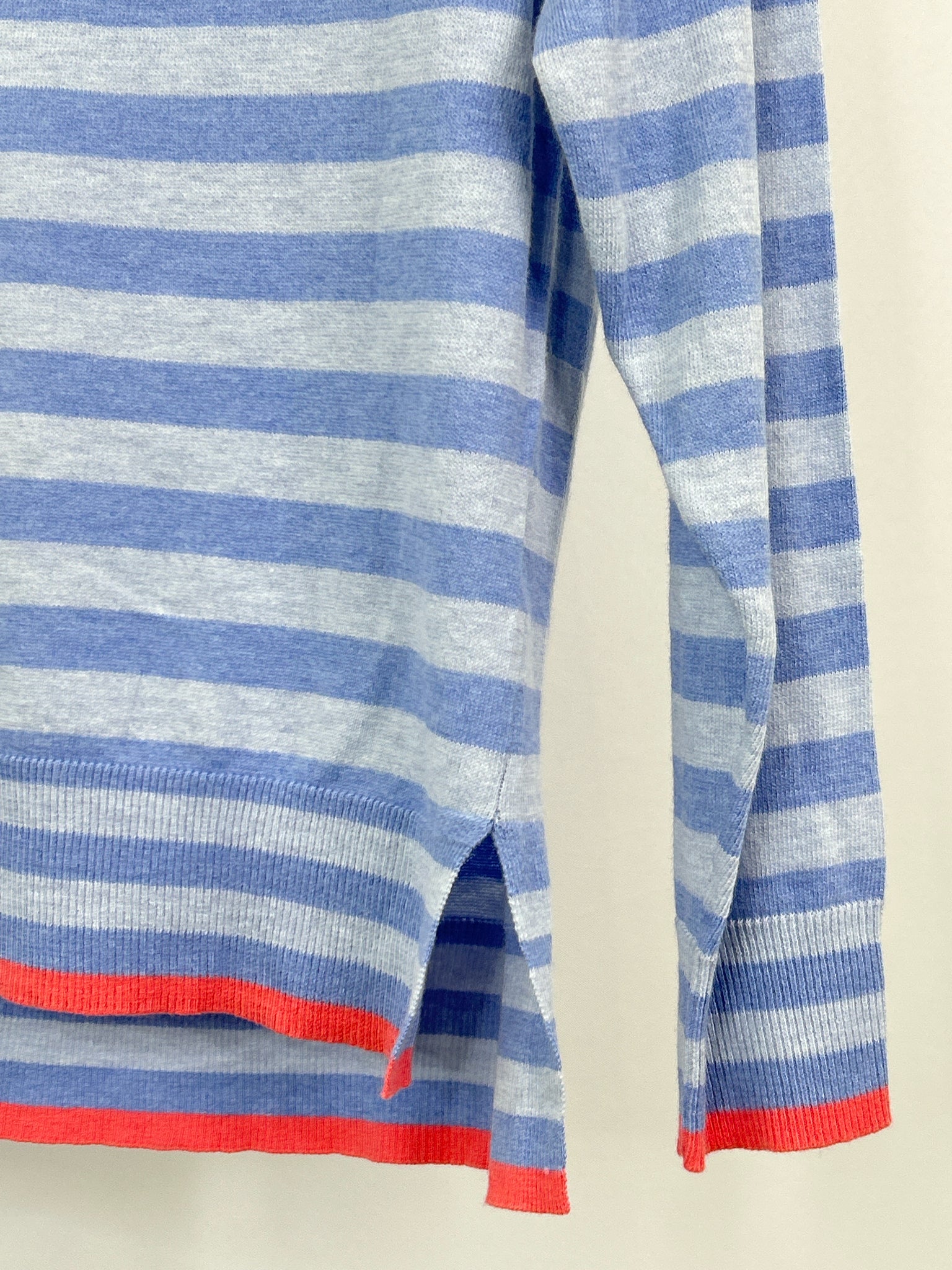Zaket & Plover NWT Size XS Blue Striped Women Sweater