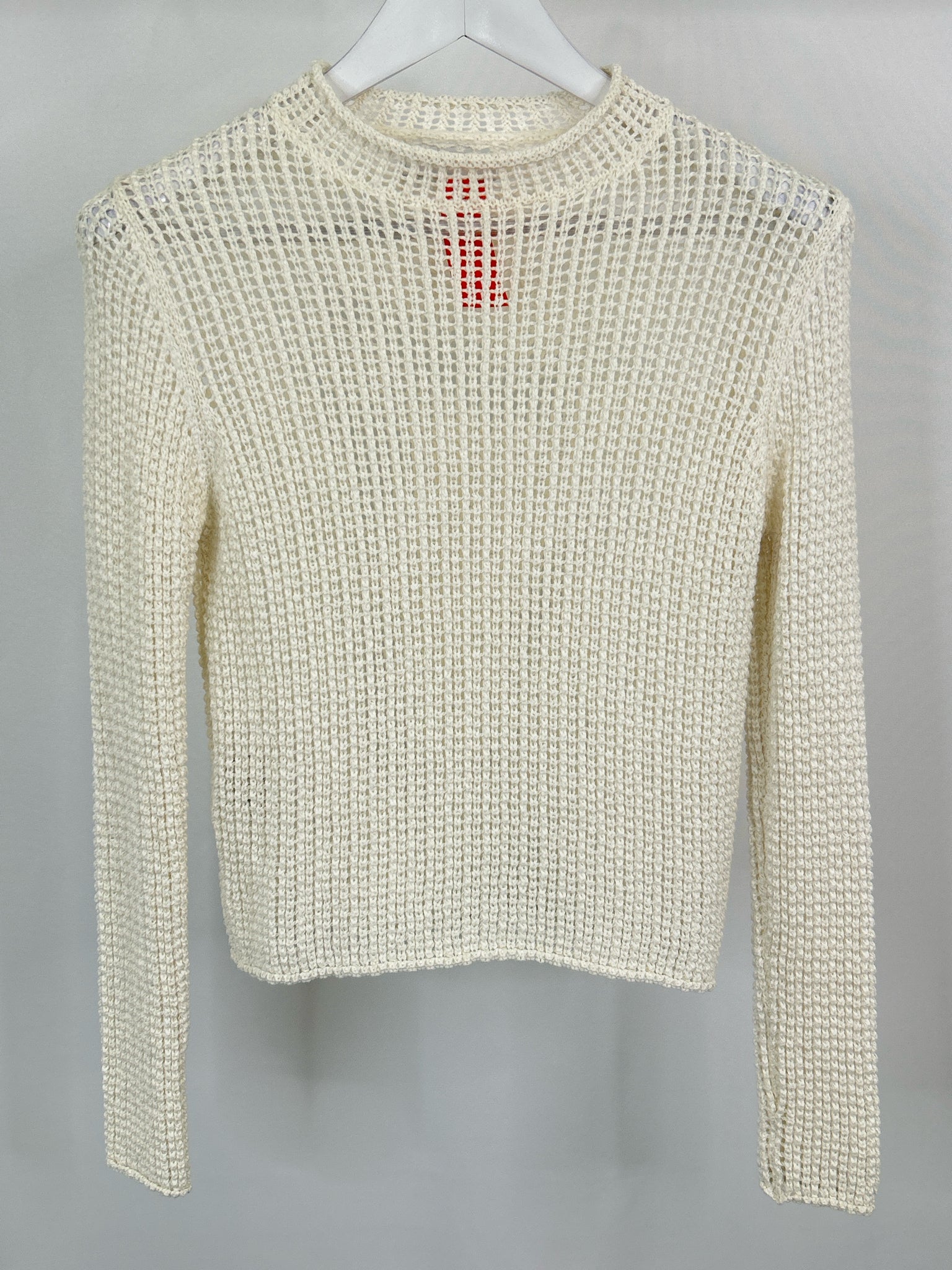 MNG Size M White Women Sweater