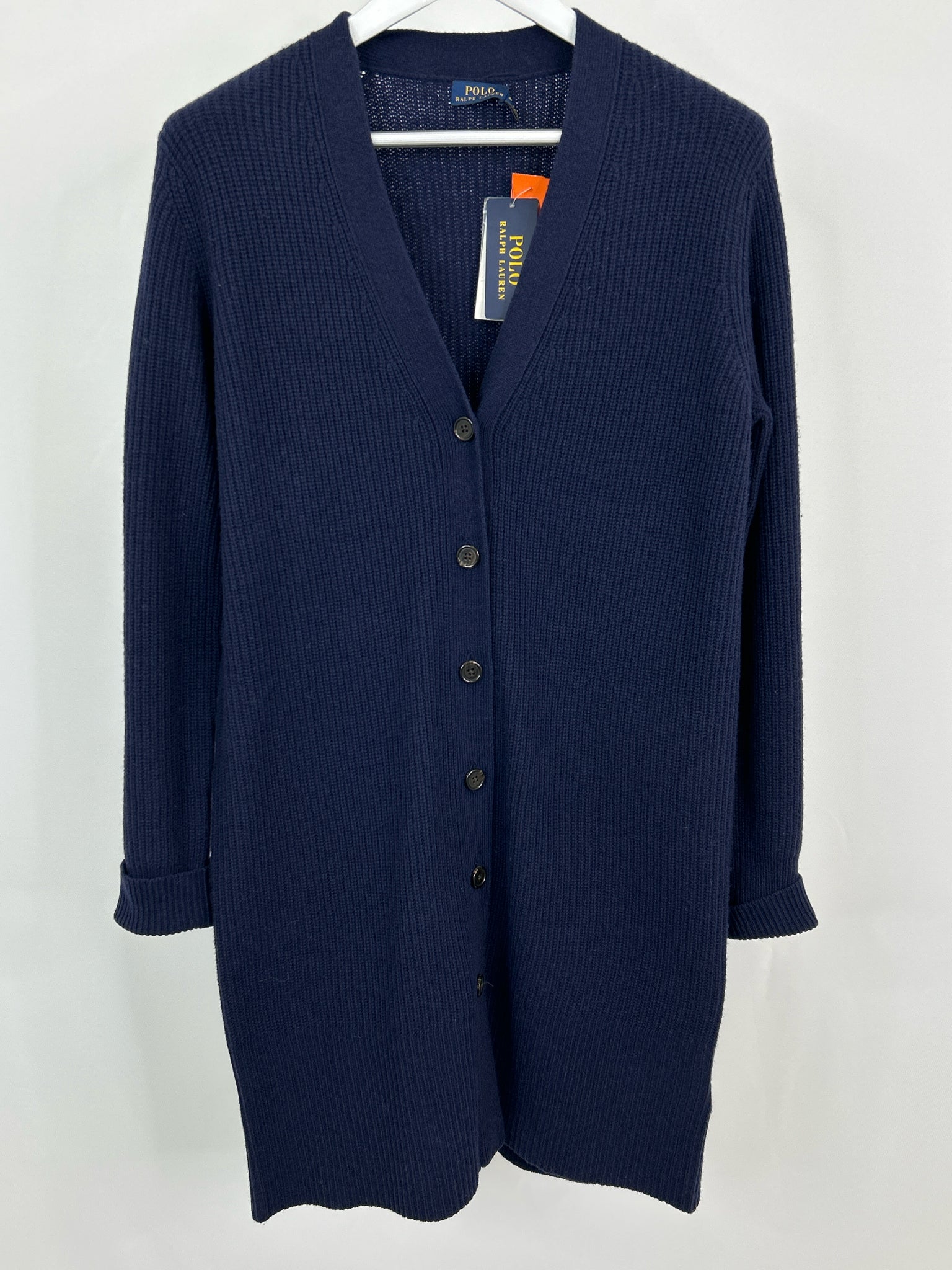 POLO Ralph Lauren NWT Size M Navy Women Cardigan
