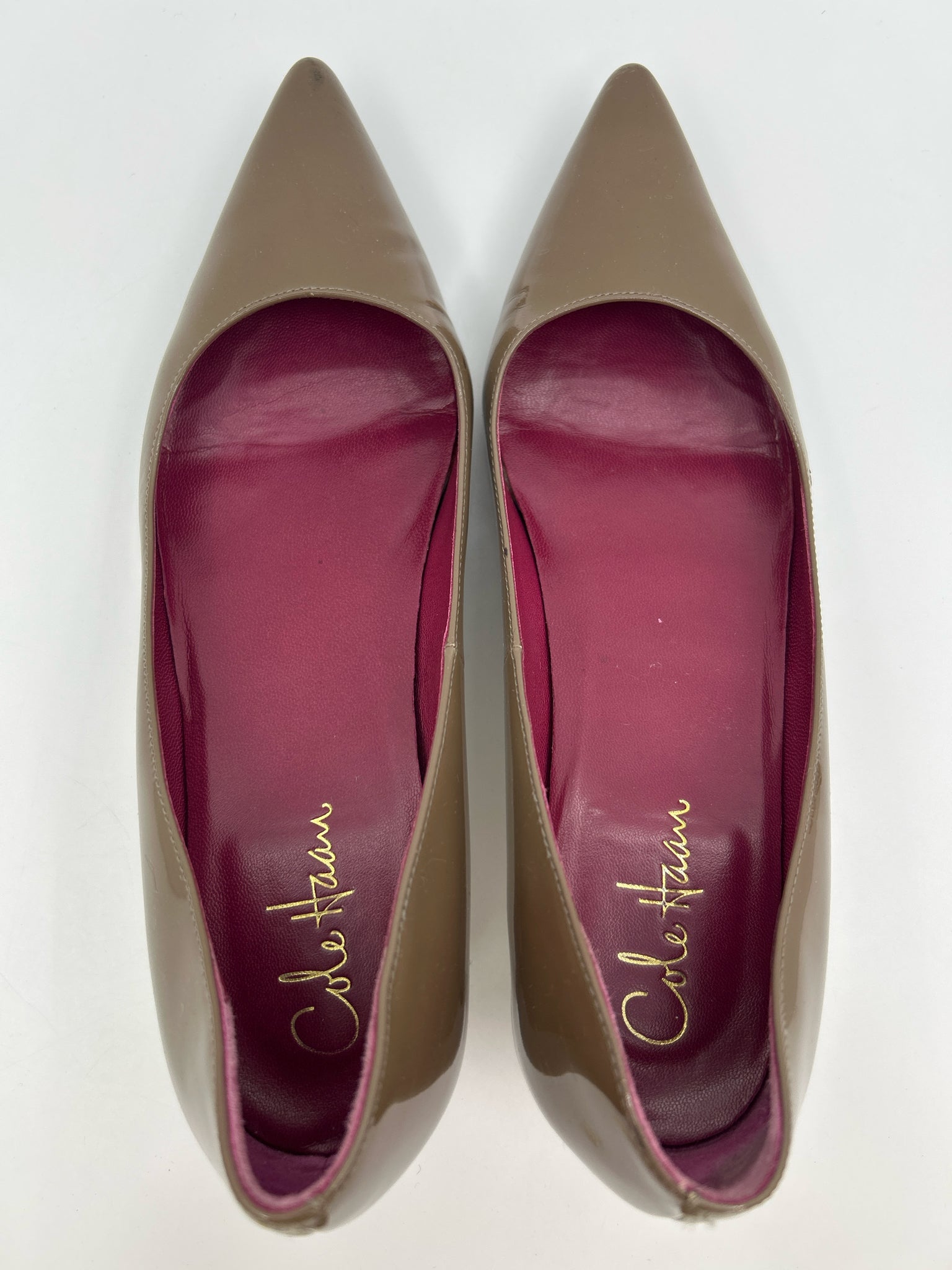 COLE HAAN Size 9.5B Brown Women Pumps
