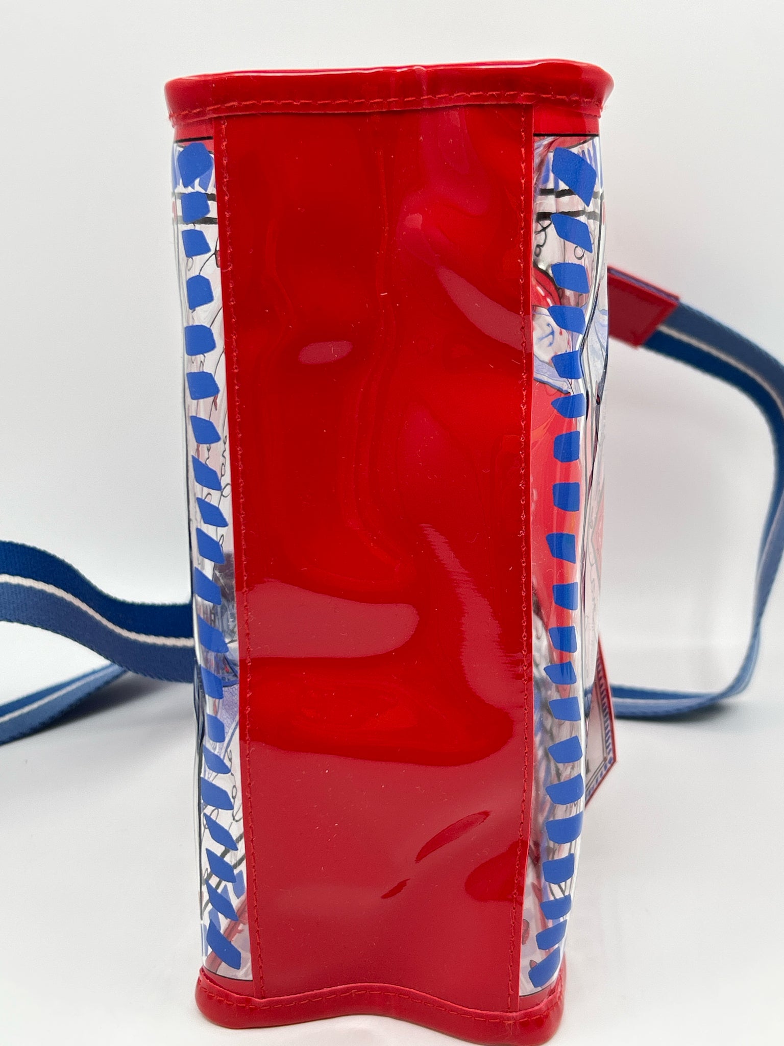 BRIGHTON Red and Blue Women Tote