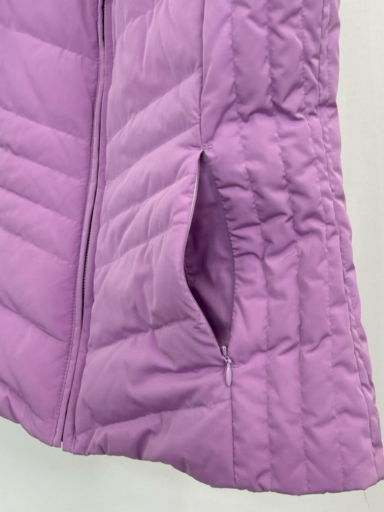 TALBOTS Women Size S Lilac Puffer Vest