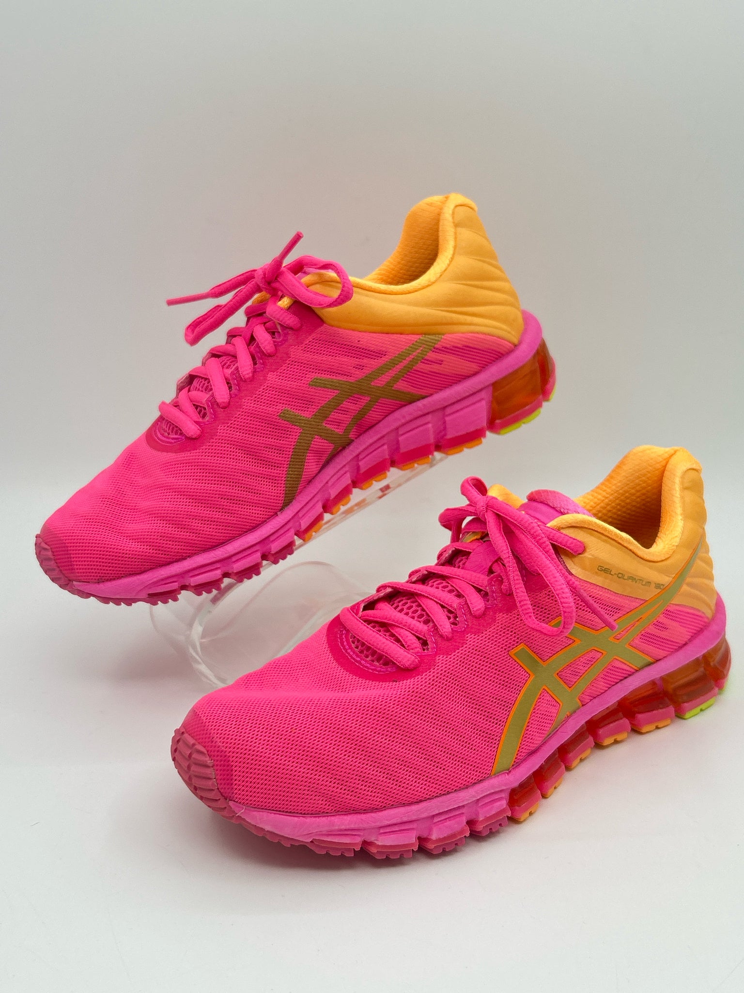ASICS Size 7 pink & orange Women Sneakers