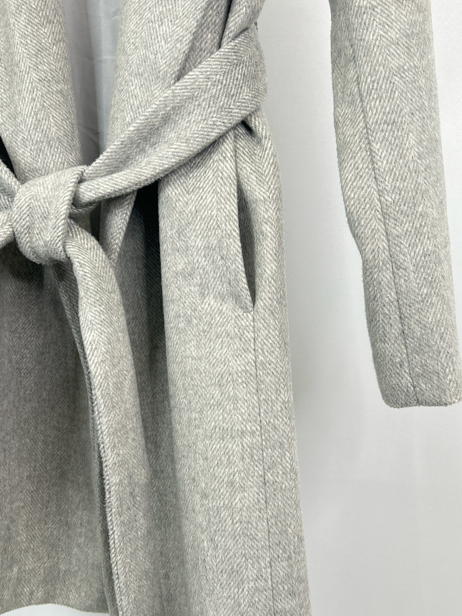 ANN TAYLOR Size S Gray Women Coat