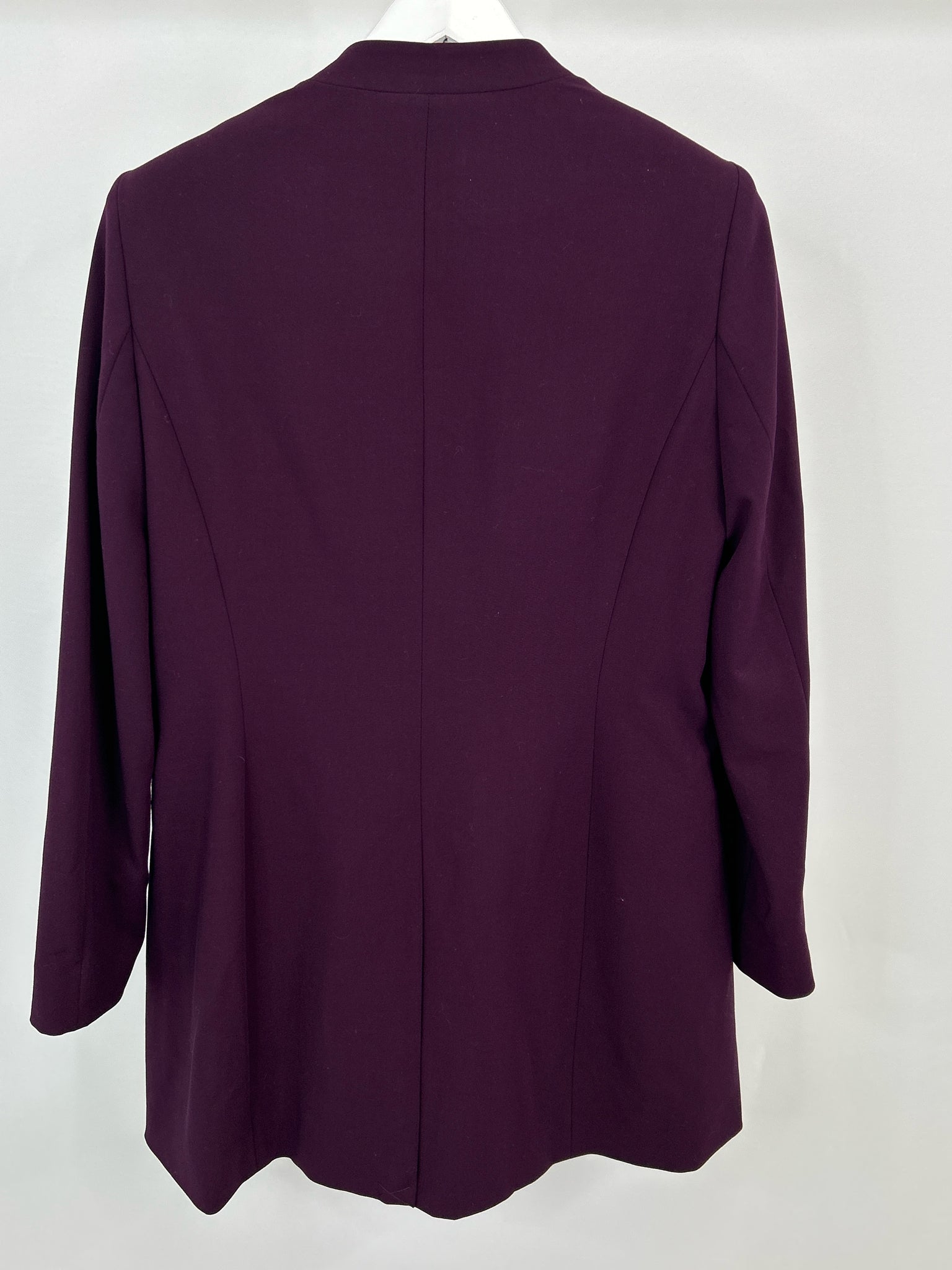 CALVIN KLEIN Size 14 Purple Women Jacket