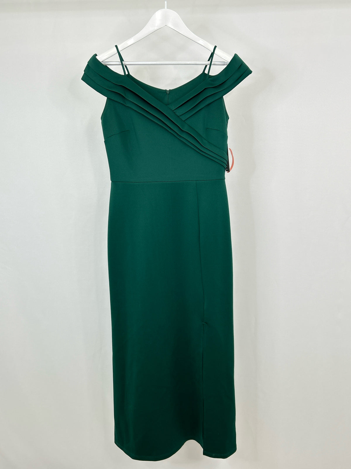 EN FOCUS Size 12 Green Women Dress NWT