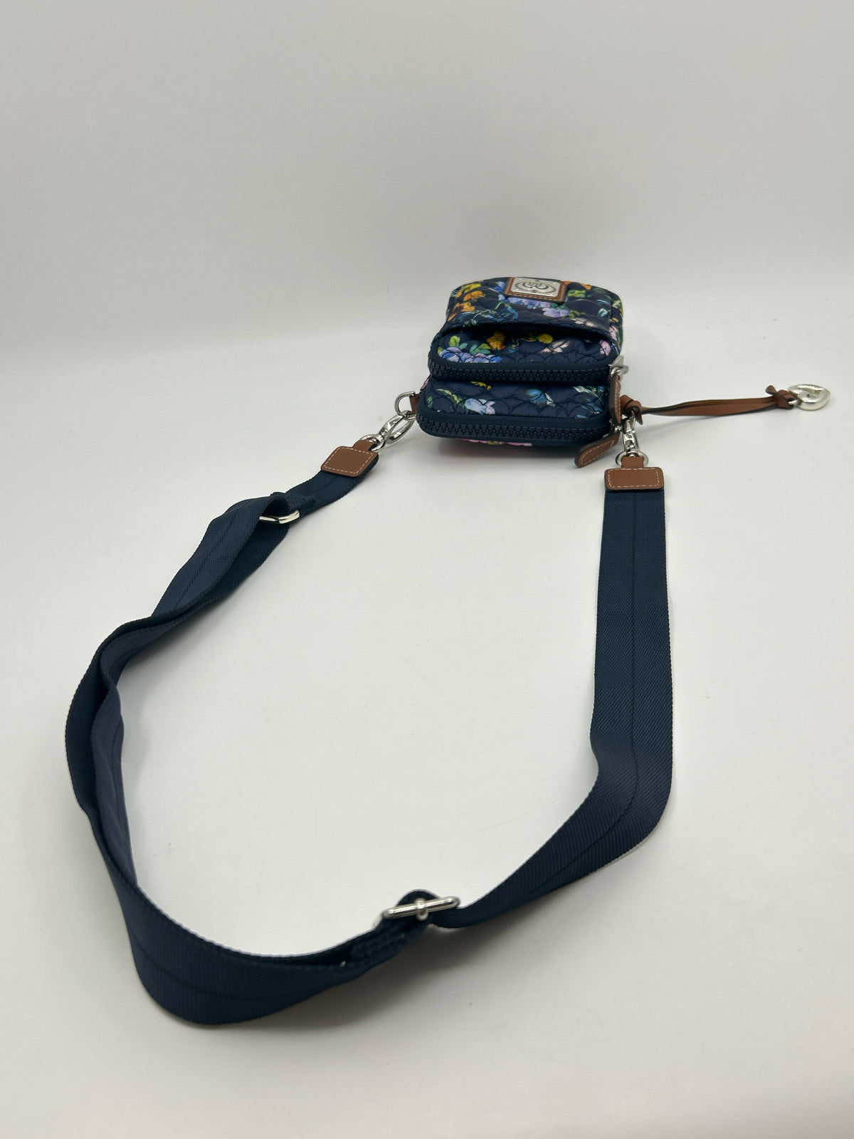 BRIGHTON NAVY FLORAL Women Purse