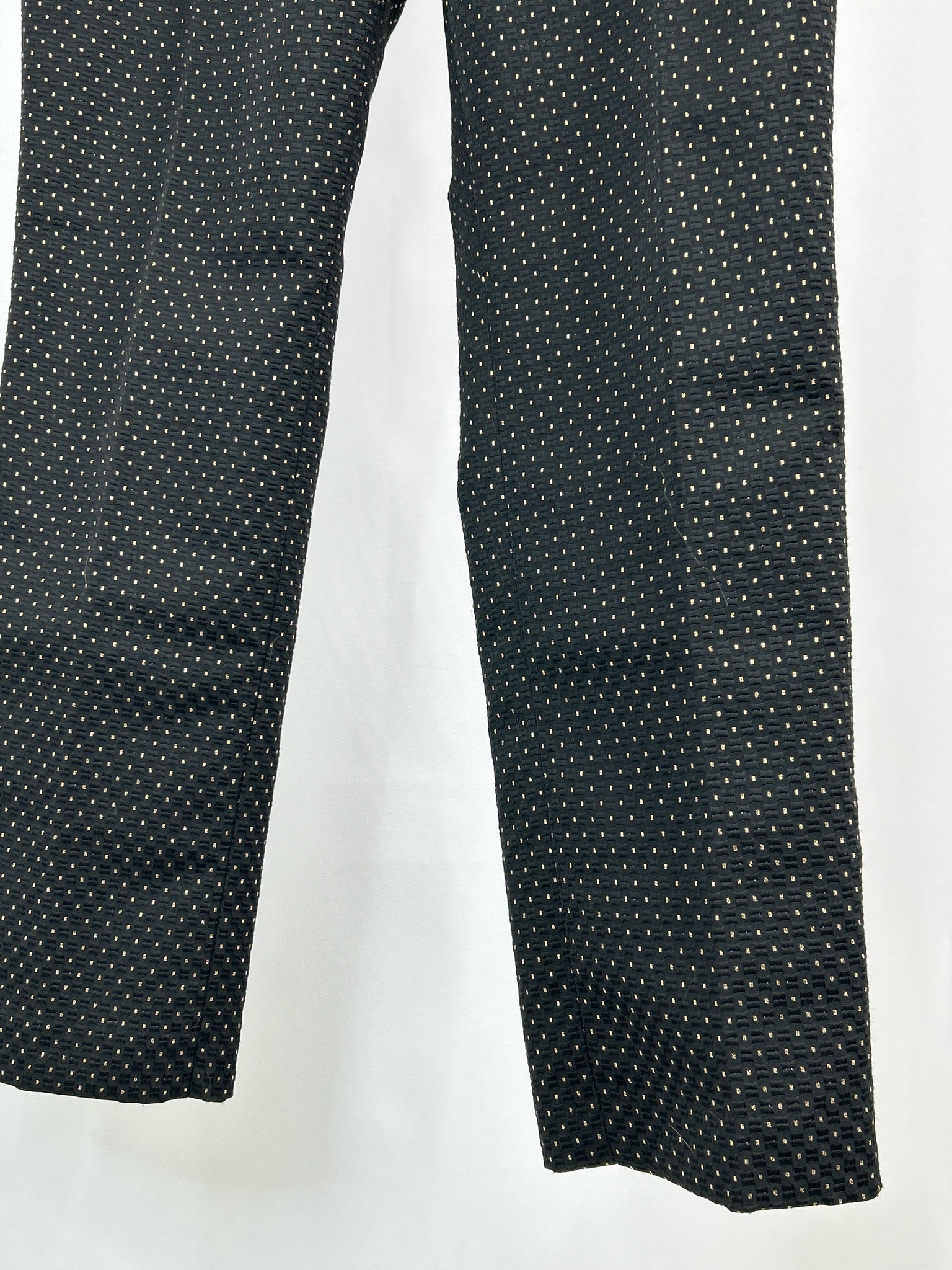 ANN TAYLOR NWT Size 6 BLACK & GOLD Women Pants