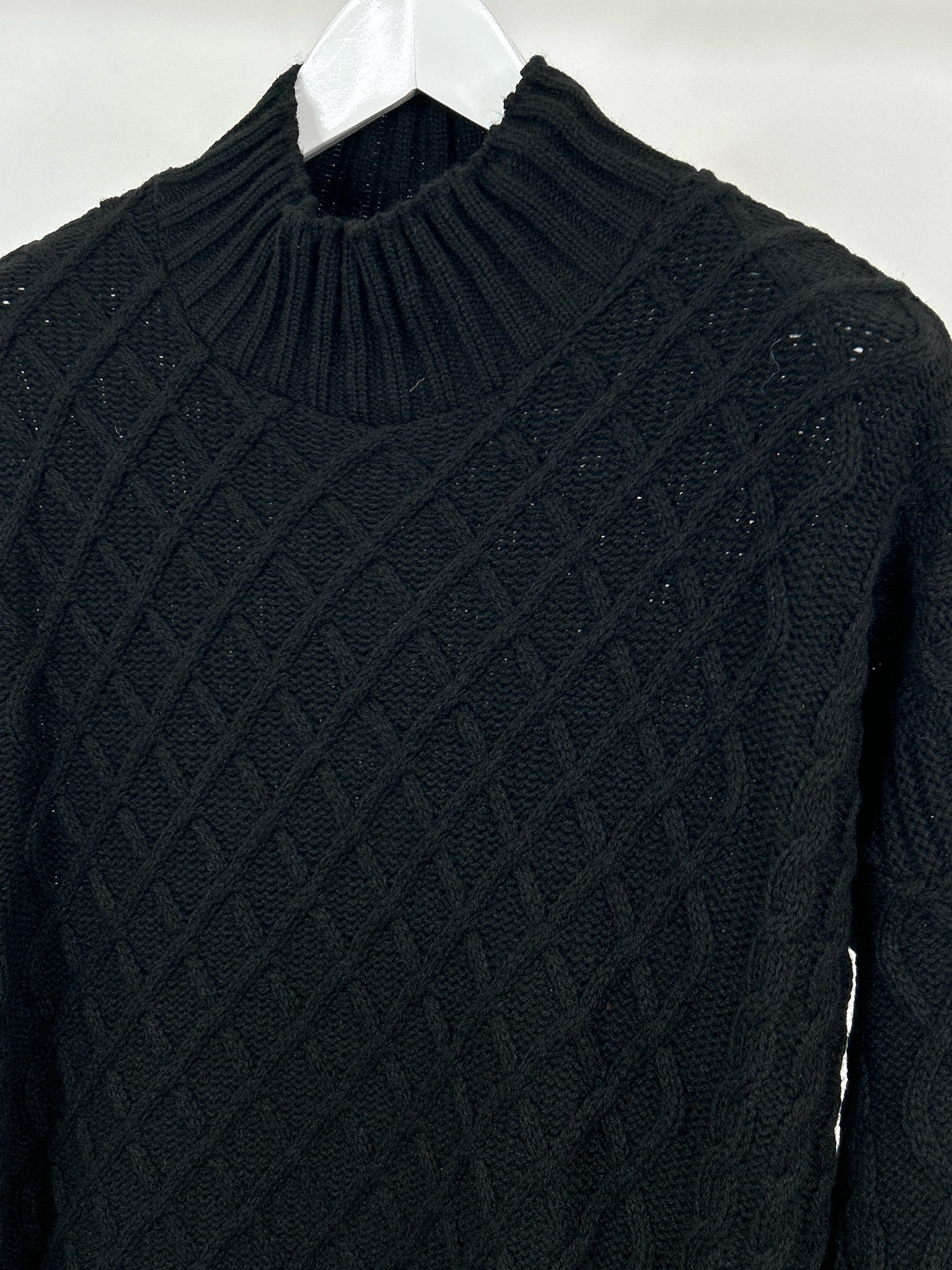 MERSEA One Size Black Women Sweater NWT