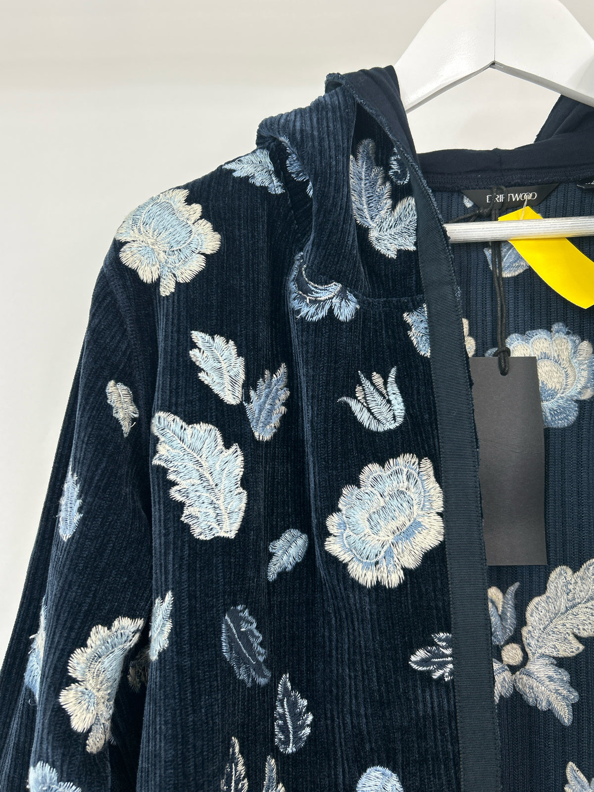 DRIFTWOOD Size L Blue floral Women Jacket