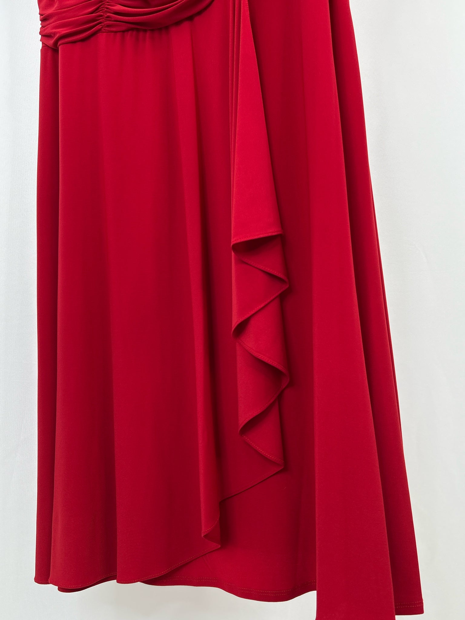 R & M RICHARDS Size 18W Red Women's Dress NWT