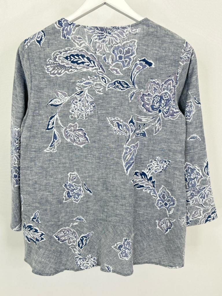 HABITAT Size S Blue floral Jacket