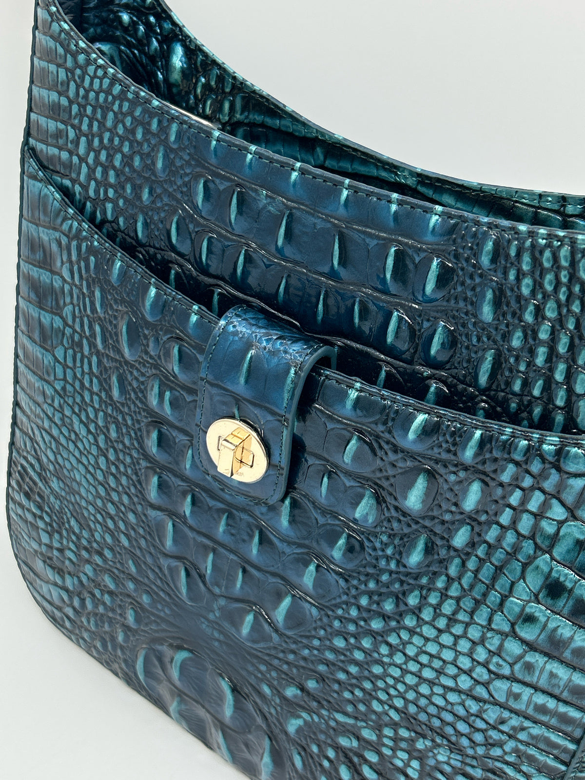 BRAHMIN Teal Women Purse