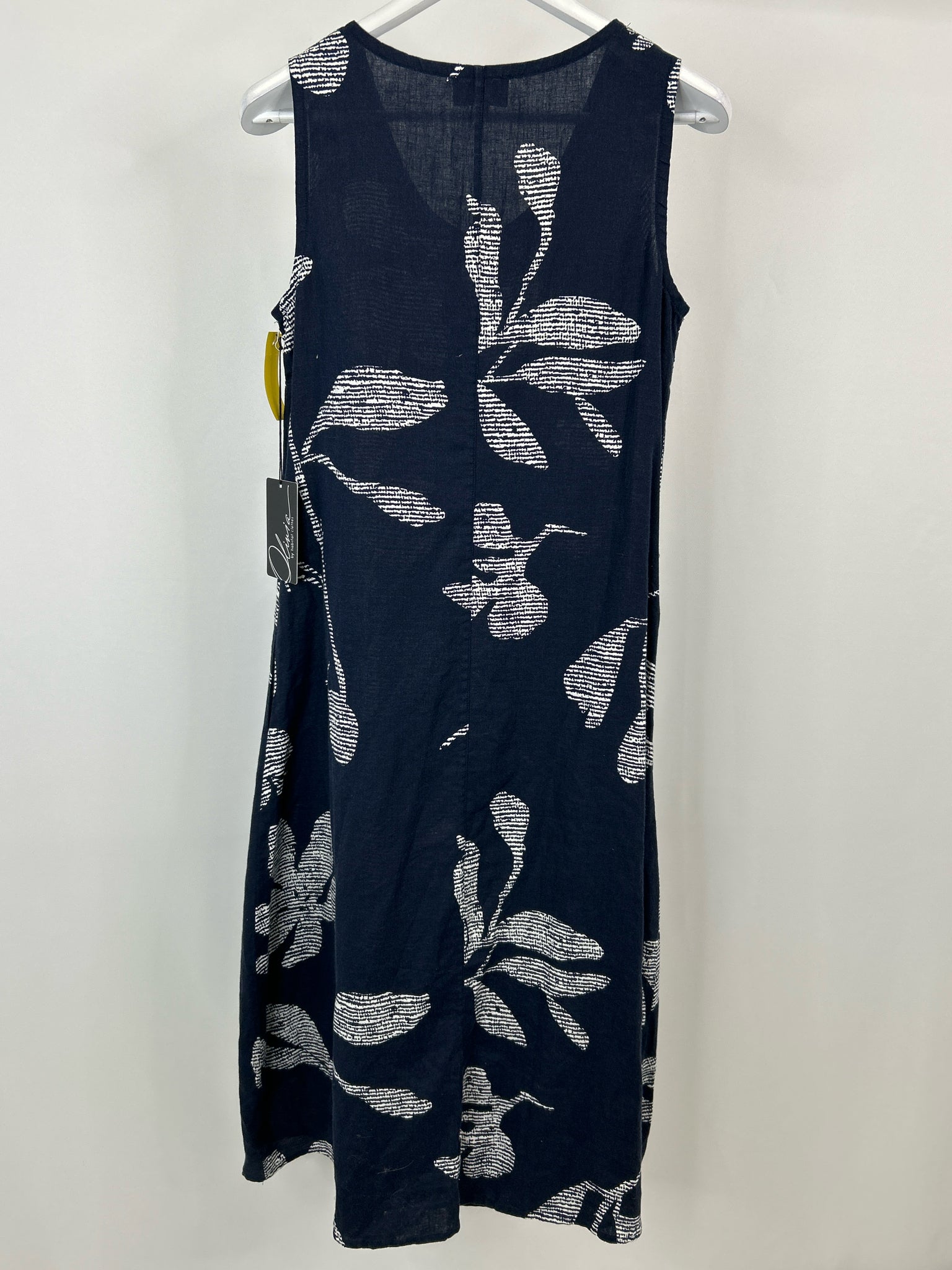 OLIVIA BY HABITAT CLOTHES Size S NAVY AND WHITE Women Dress