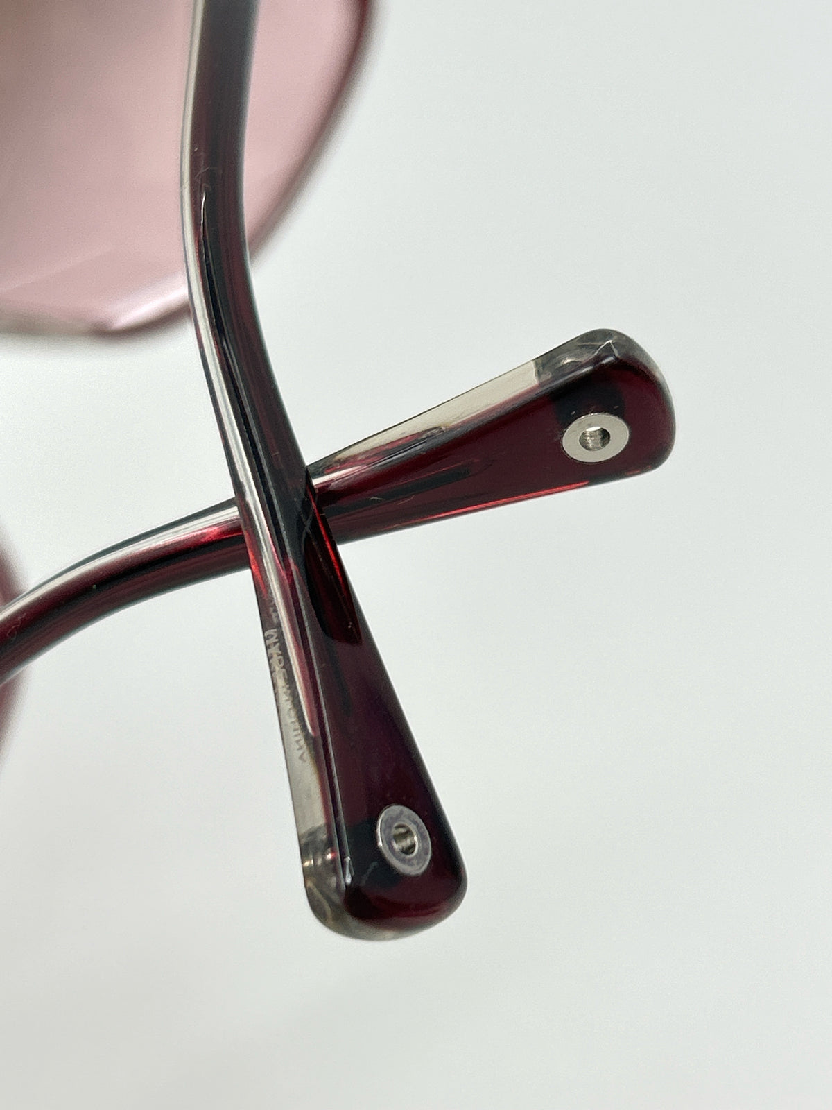 Coach Burgundy Sunglasses