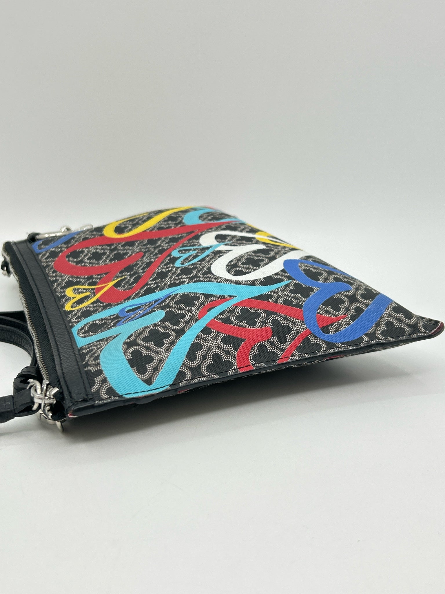 BRIGHTON Black Print Women Purse