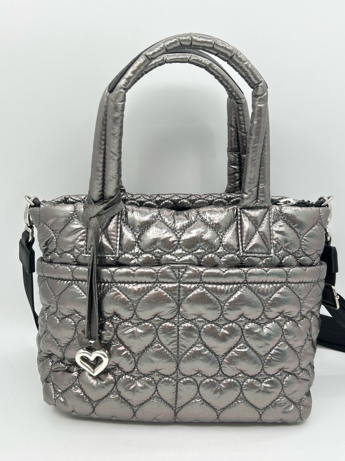 BRIGHTON METALLIC SILVER Women Purse