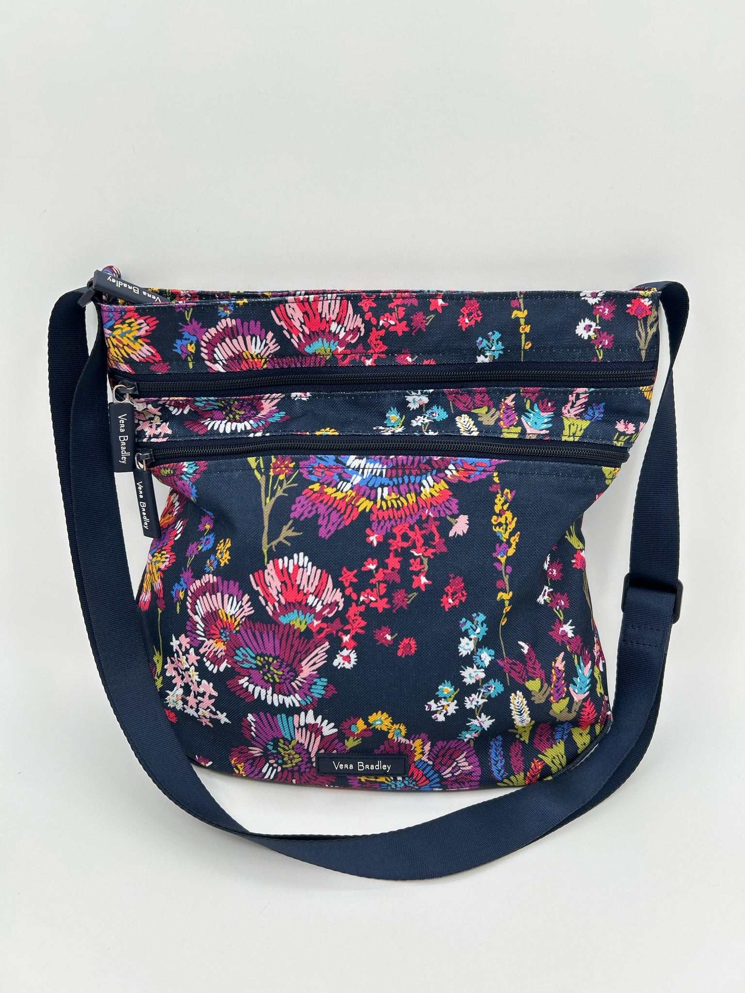 VERA BRADLEY NAVY FLORAL Women Purse