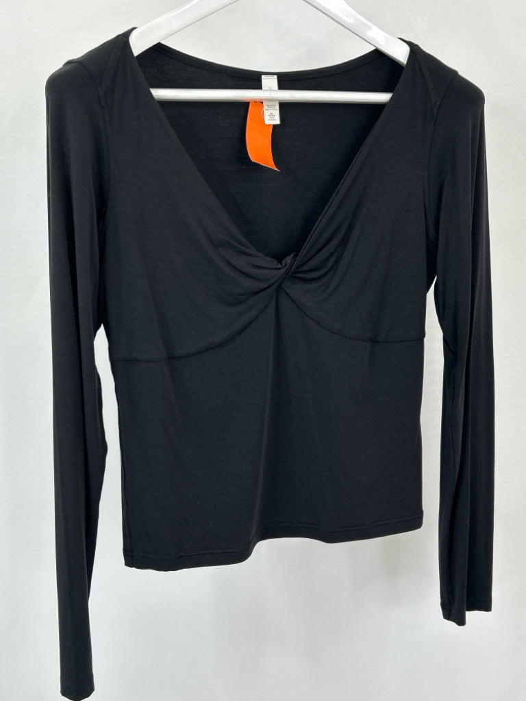 LULULEMON Women Size L Black Top