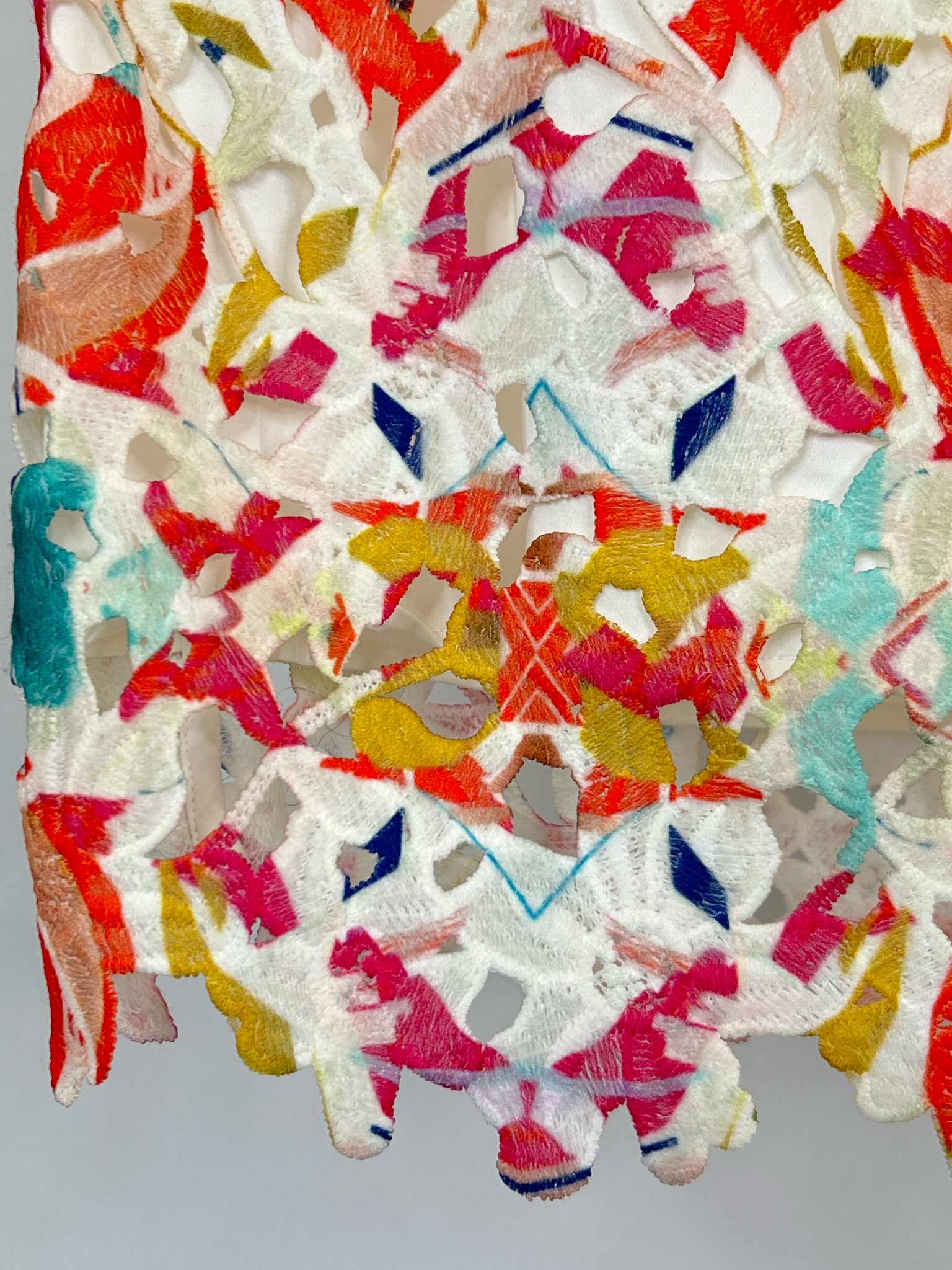 ABBEY GLASS Size 6 Multi-Color Women Skirt