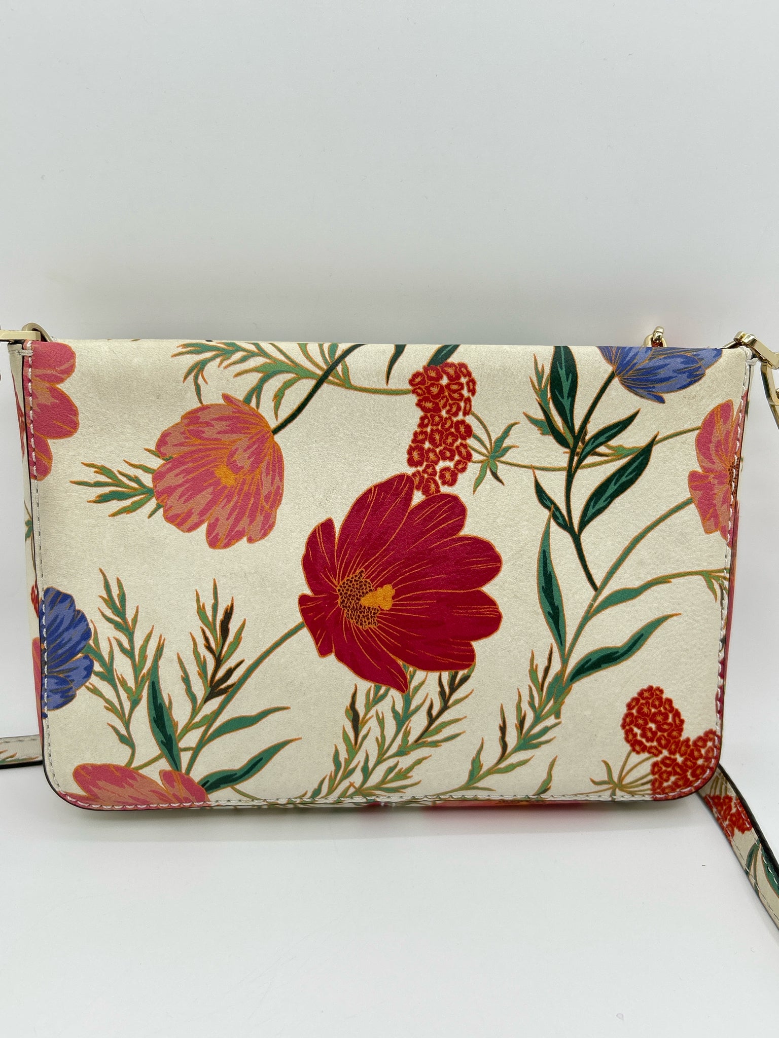 KATE SPADE Cream floral print Women Purse