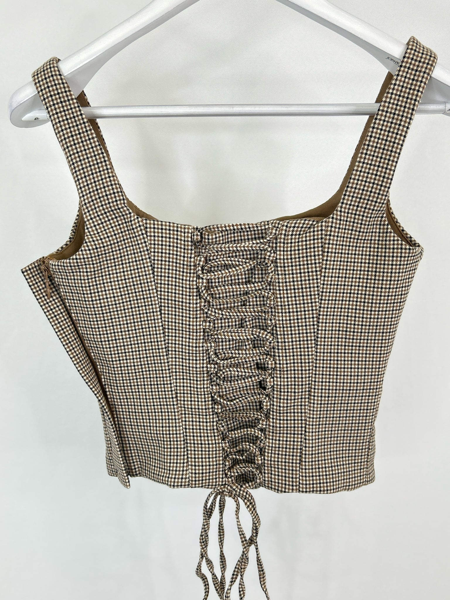 HOUSE OF CB Size S BROWN & BLACK Women Top