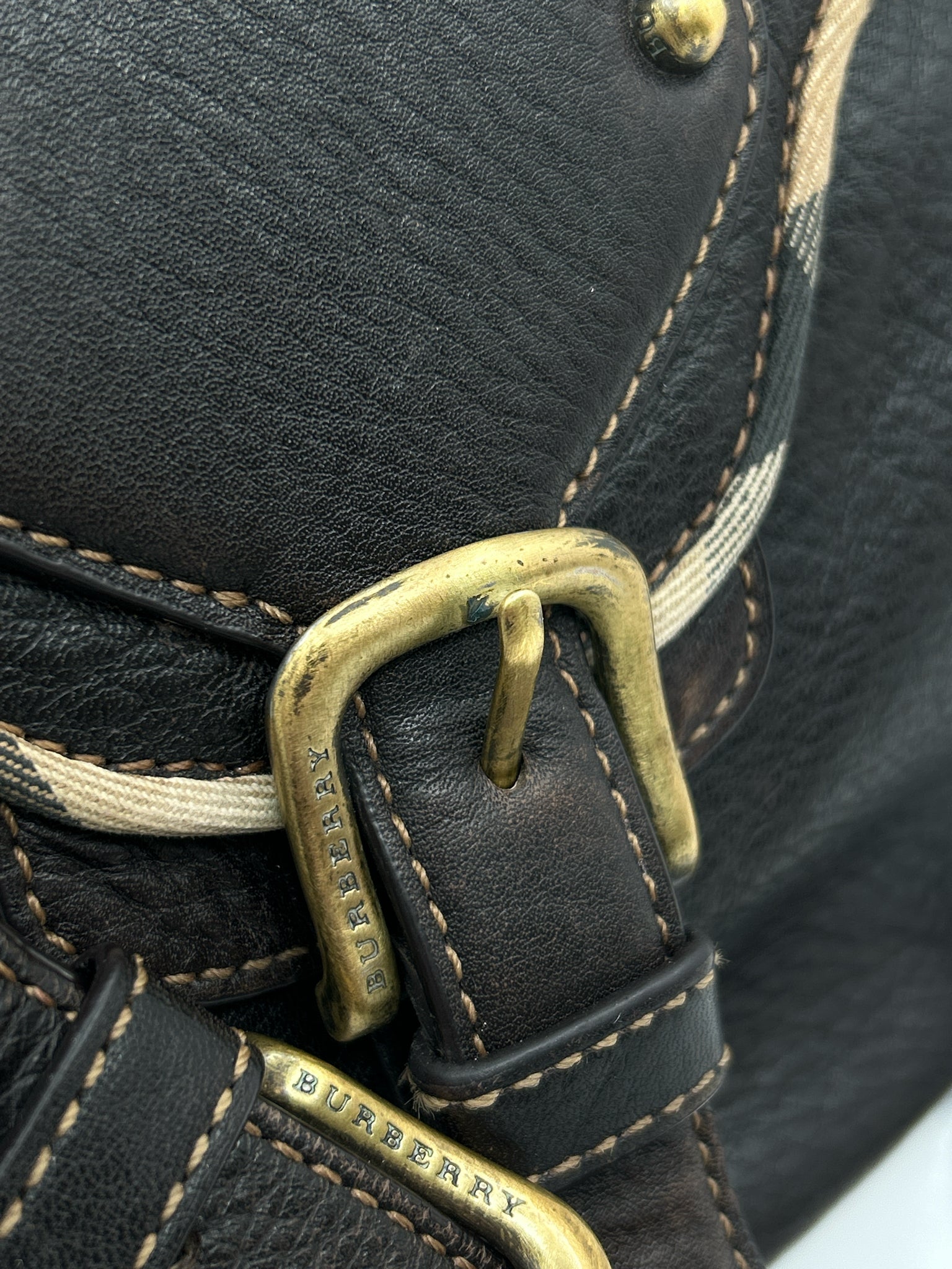 BURBERRY DARK BROWN Women Purse