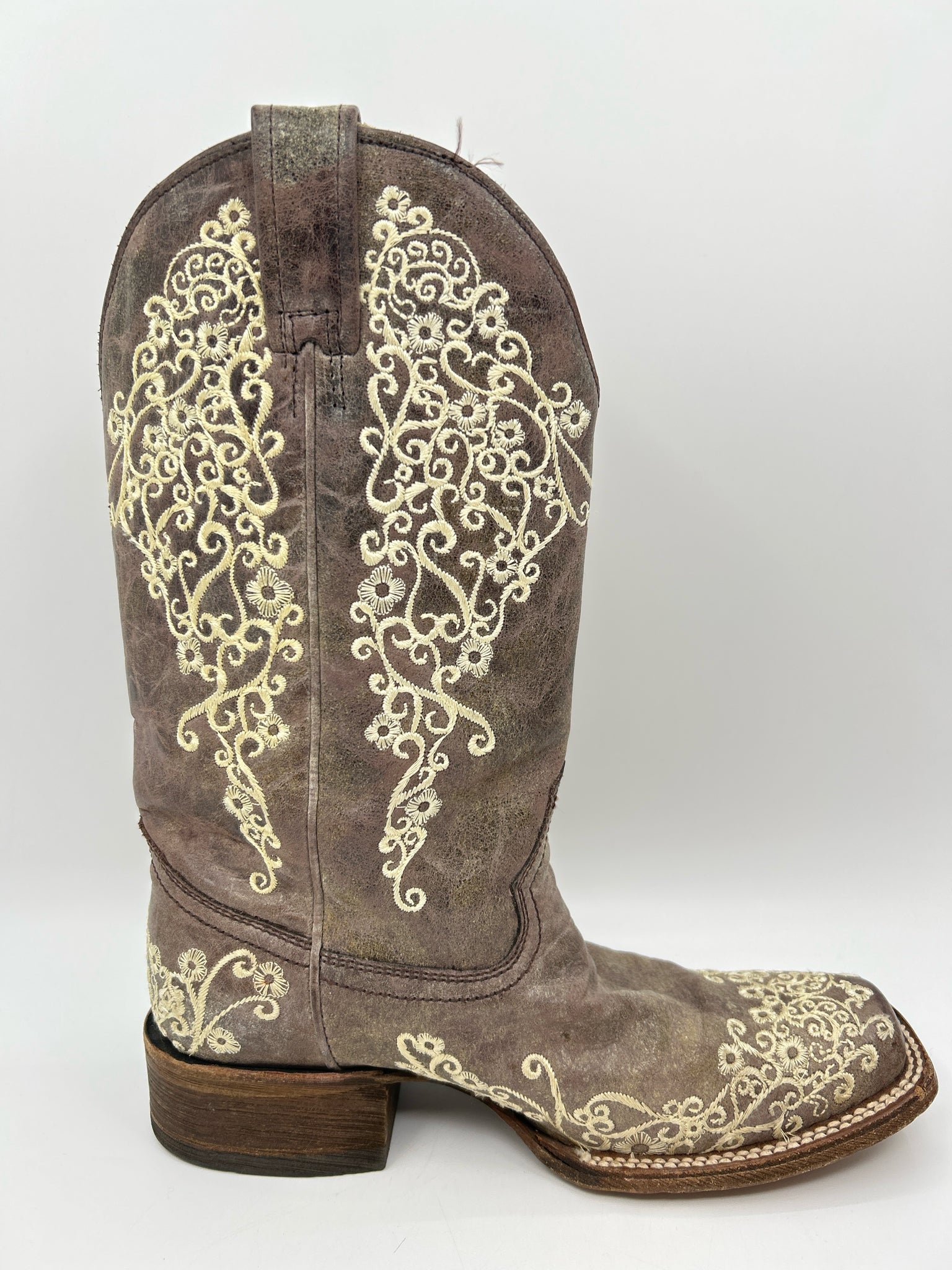 CORRAL Size 8M Taupe Women Boots