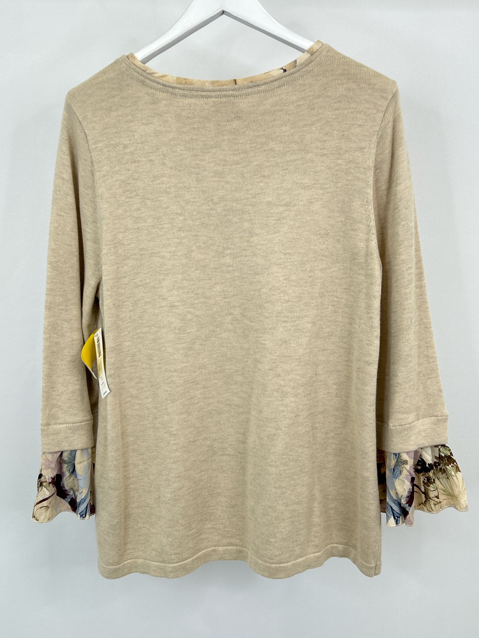 CHICO'S Size XL Oatmeal Women Sweater