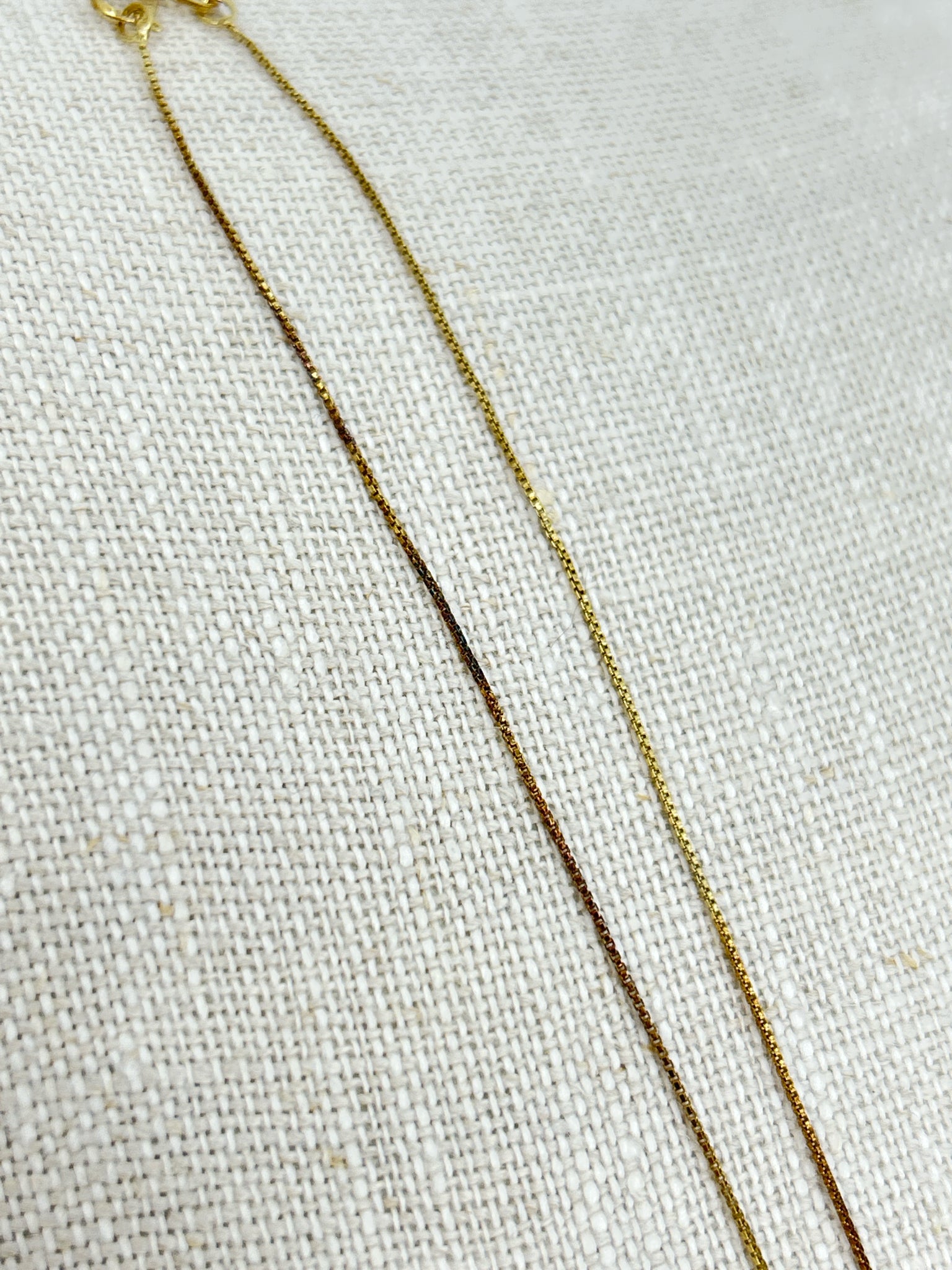 TECHNIBOND Gold Necklace