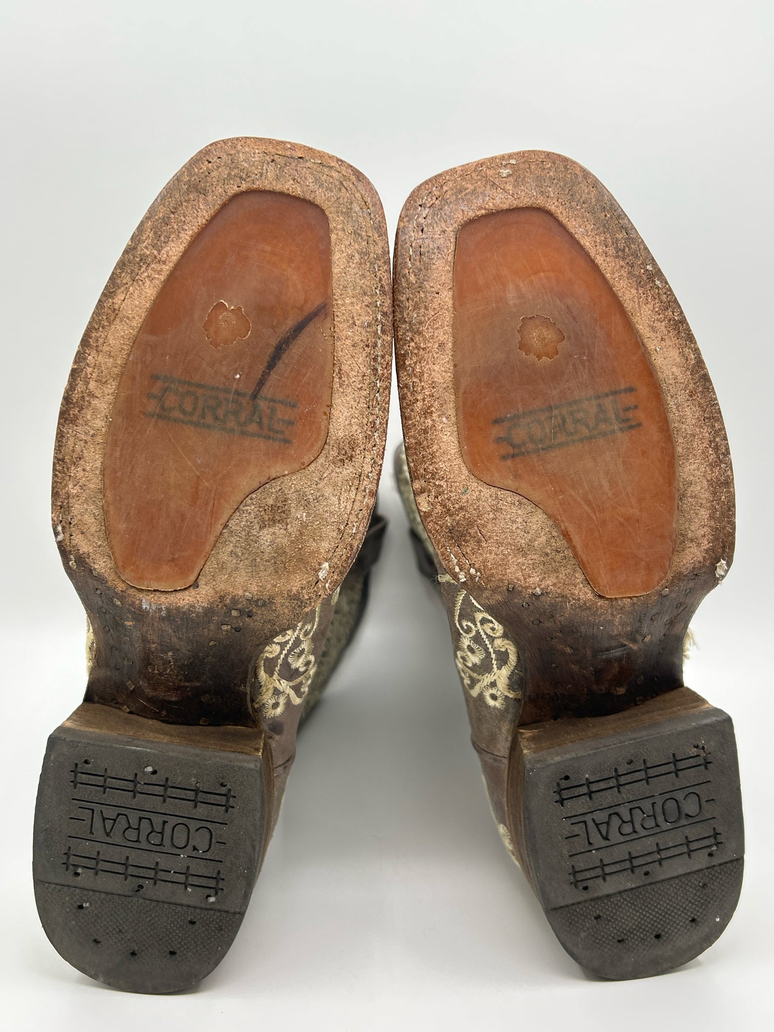 CORRAL Size 8M Taupe Women Boots