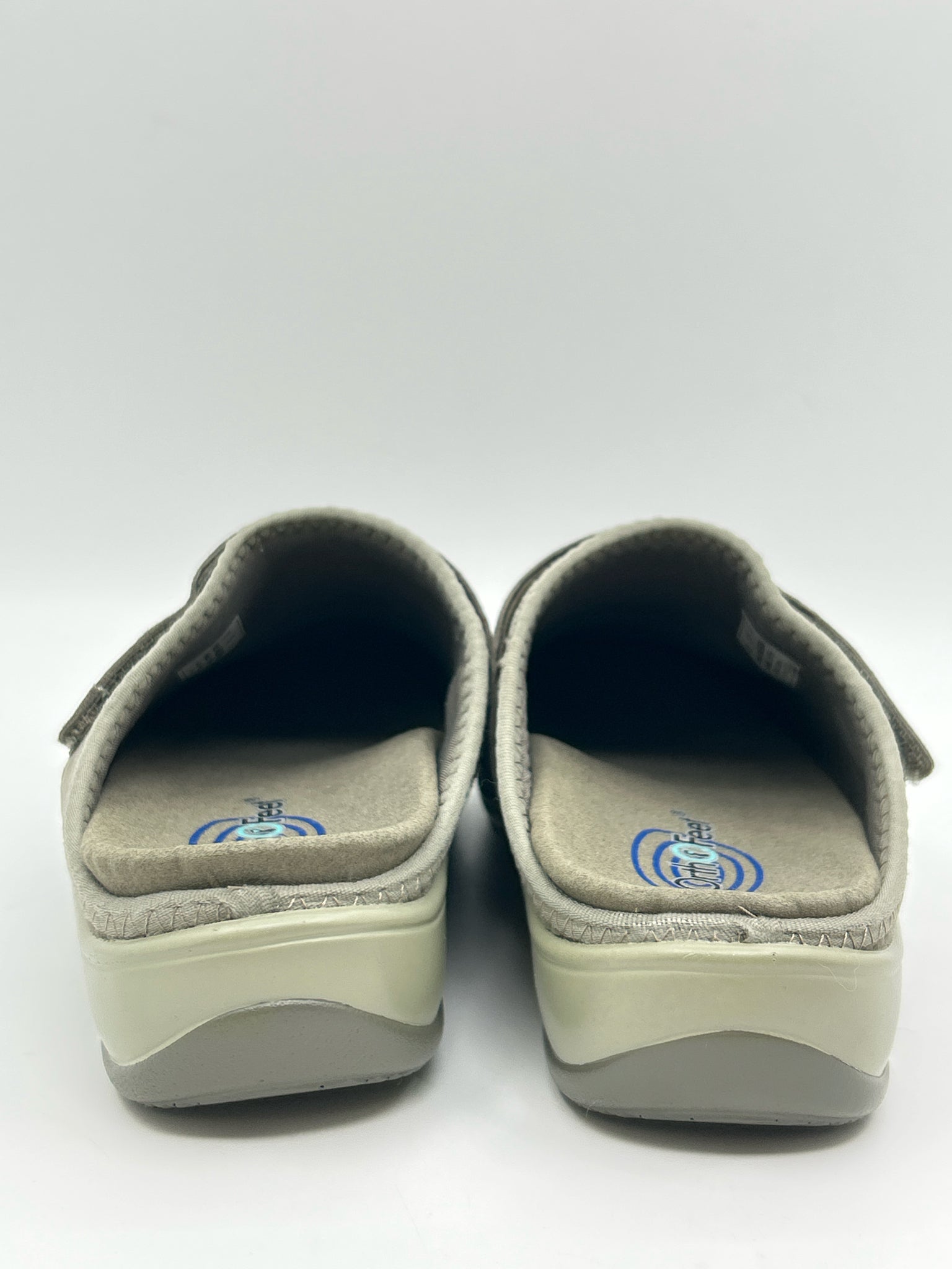 ORTHOFEET Size 8 Grey Women Sneakers