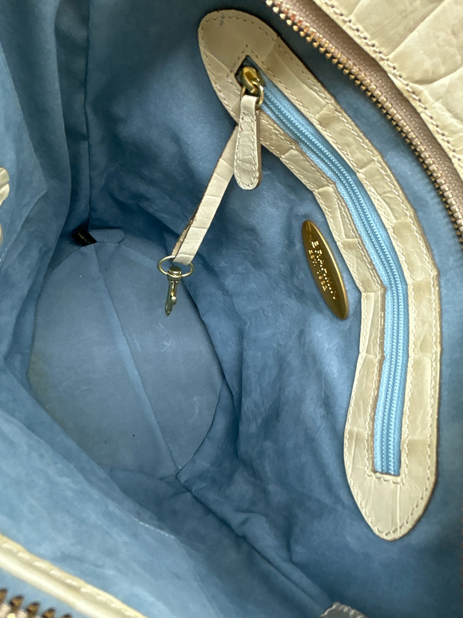 BRAHMIN Cream Women Purse