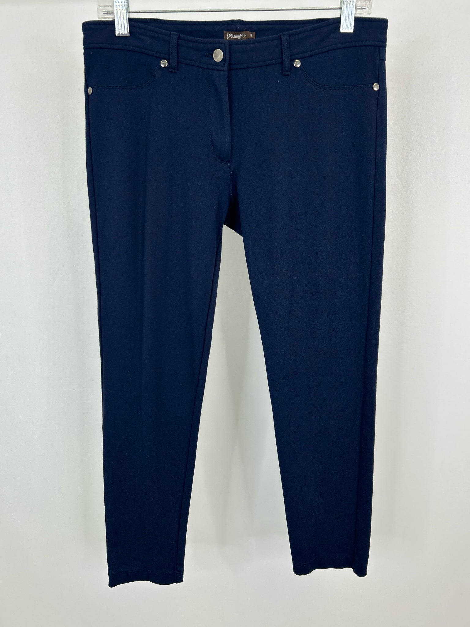 J. McLaughlin Size 8 Navy Women Pants