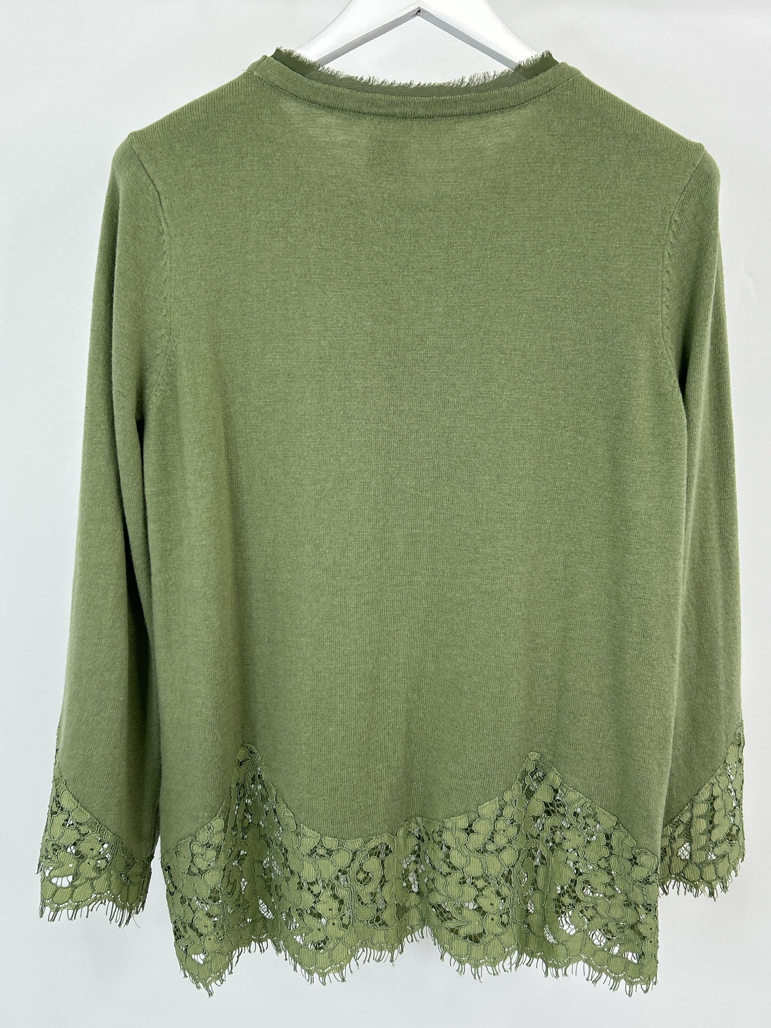SOFT SURROUNDINGS Size PM Green Women Sweater