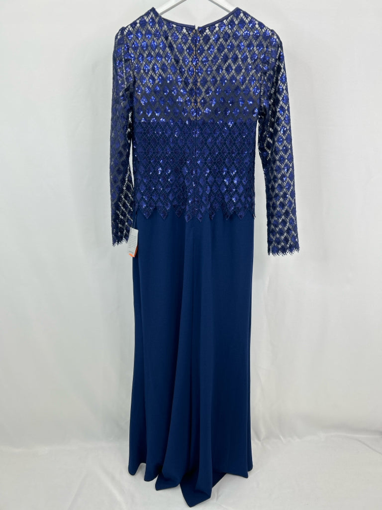 TADASHI SHOJI Women Size 12 Royal Blue Dress