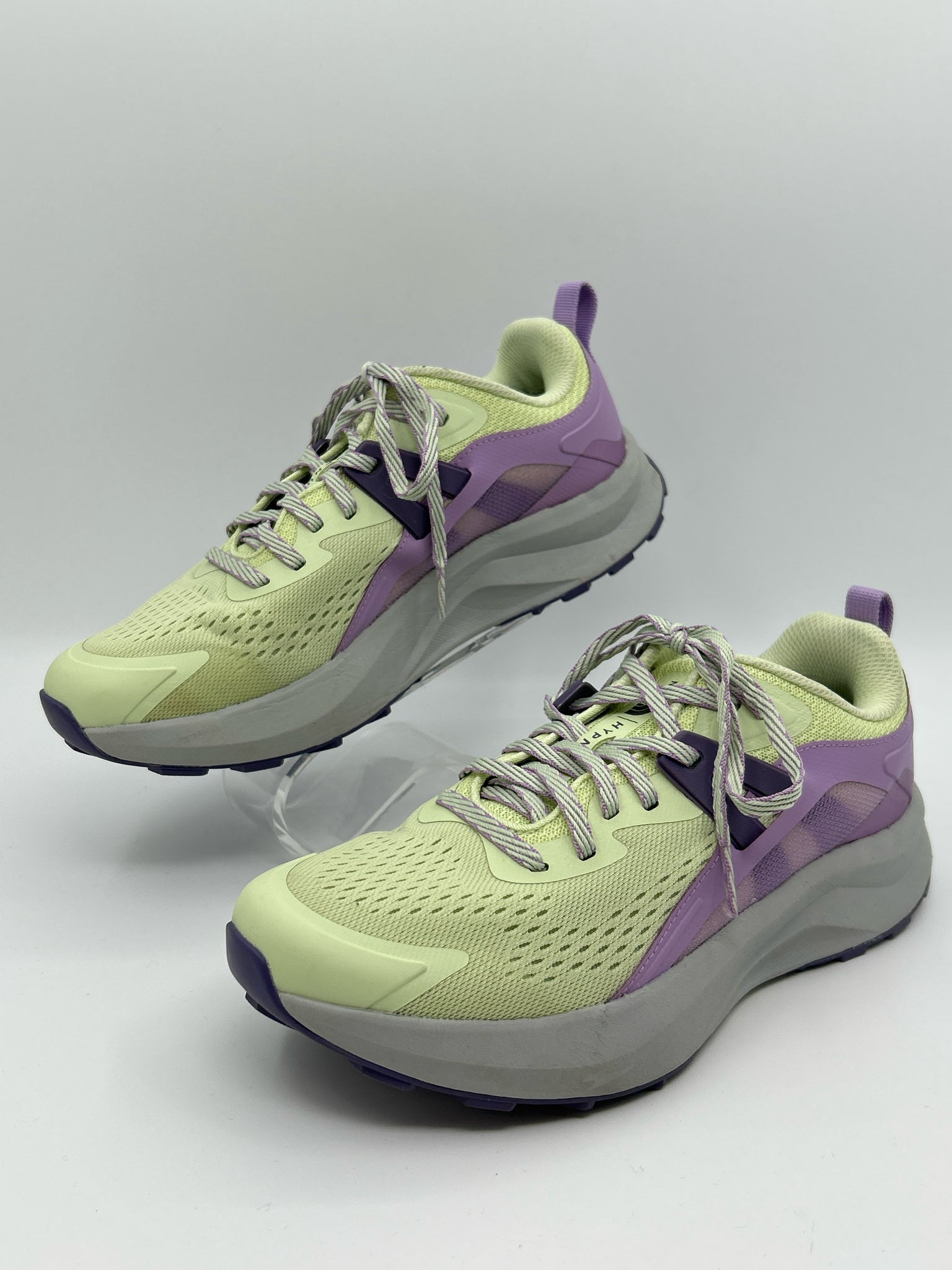 THE NORTH FACE Size 10.5 Green and Purple Women Sneakers
